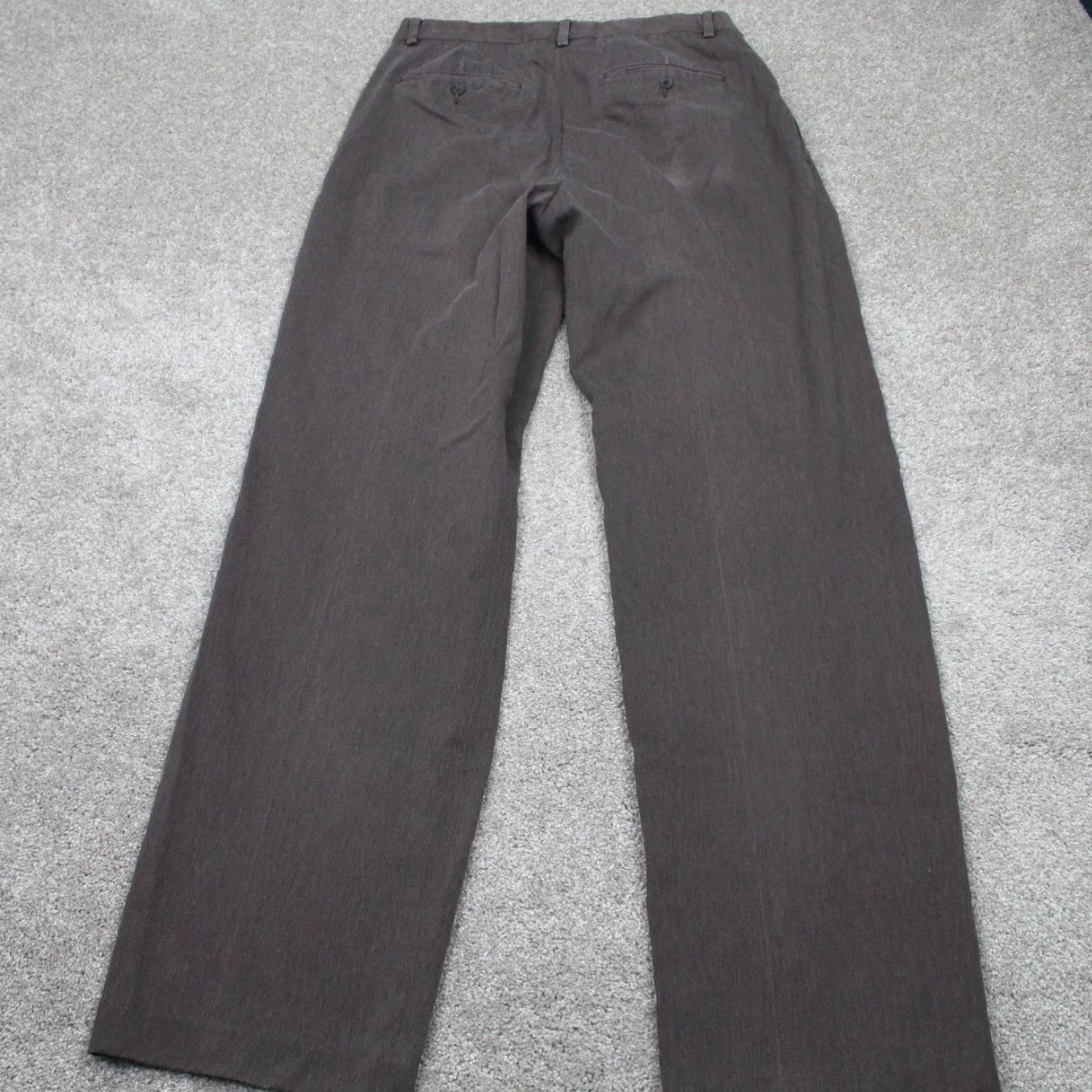 Eddie Bauer Eddie Bauer Pants Mens 35 Brown Wrinkle Resistant Relaxed Fit 36" Inseam Chino Style Slim Style? Size US 35 - 6 Thumbnail