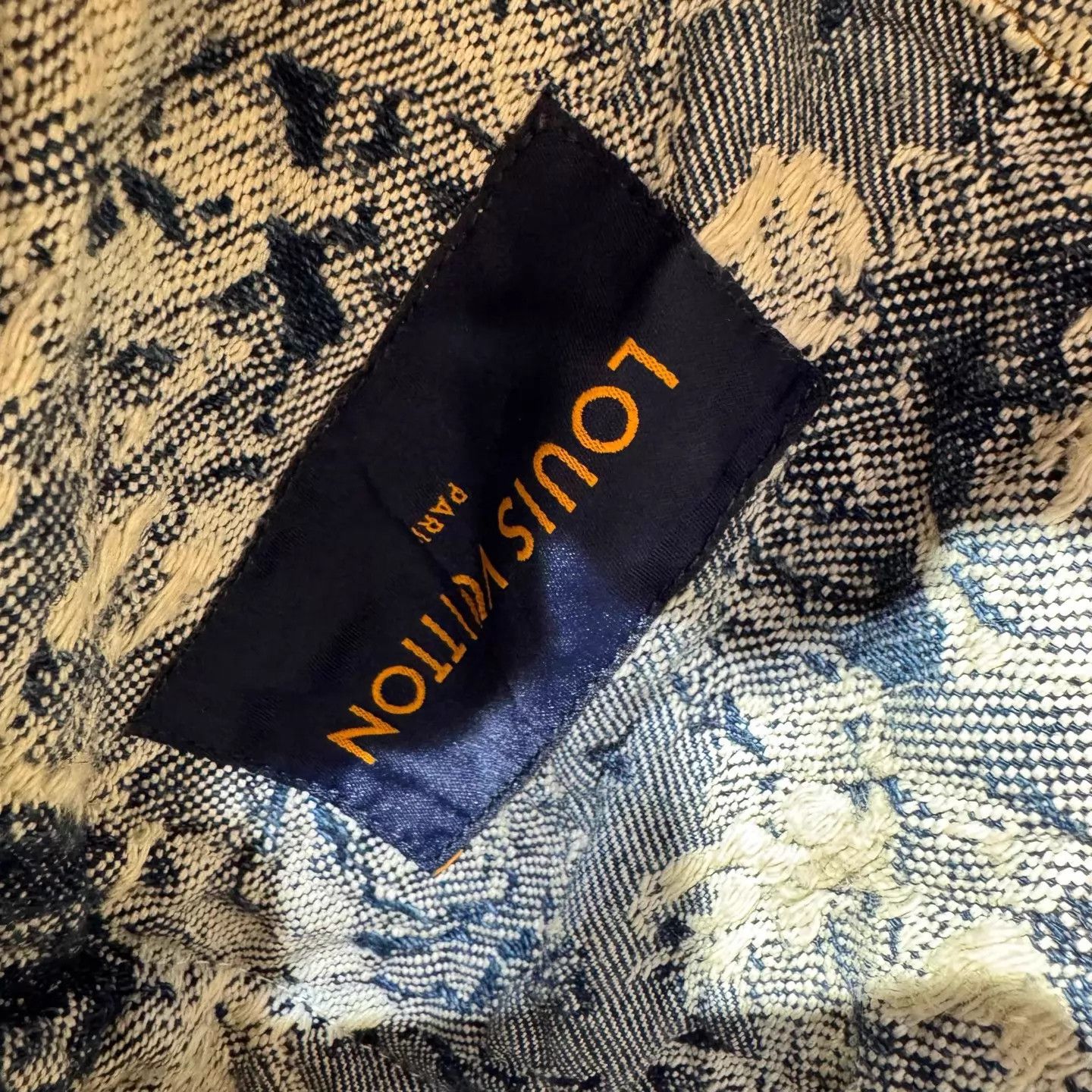 Louis Vuitton Louis Vuitton Floral Ruined Denim Jacket 52 New Size US L / EU 52-54 / 3 - 5 Thumbnail