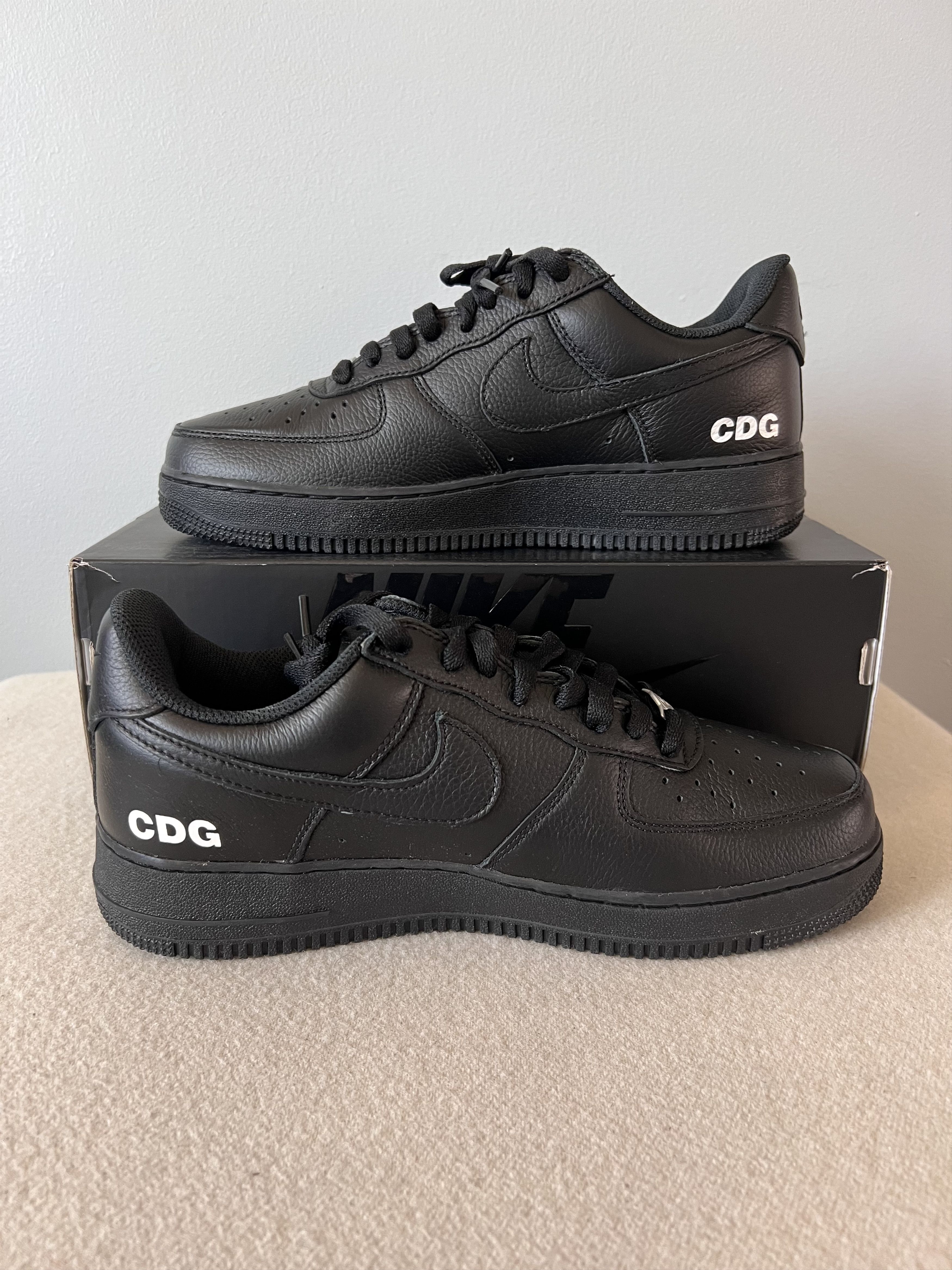 Comme des Garcons Black Comme des Garcons Black Nike Air Force 1 Low Size US 11 / EU 44 - 3 Thumbnail