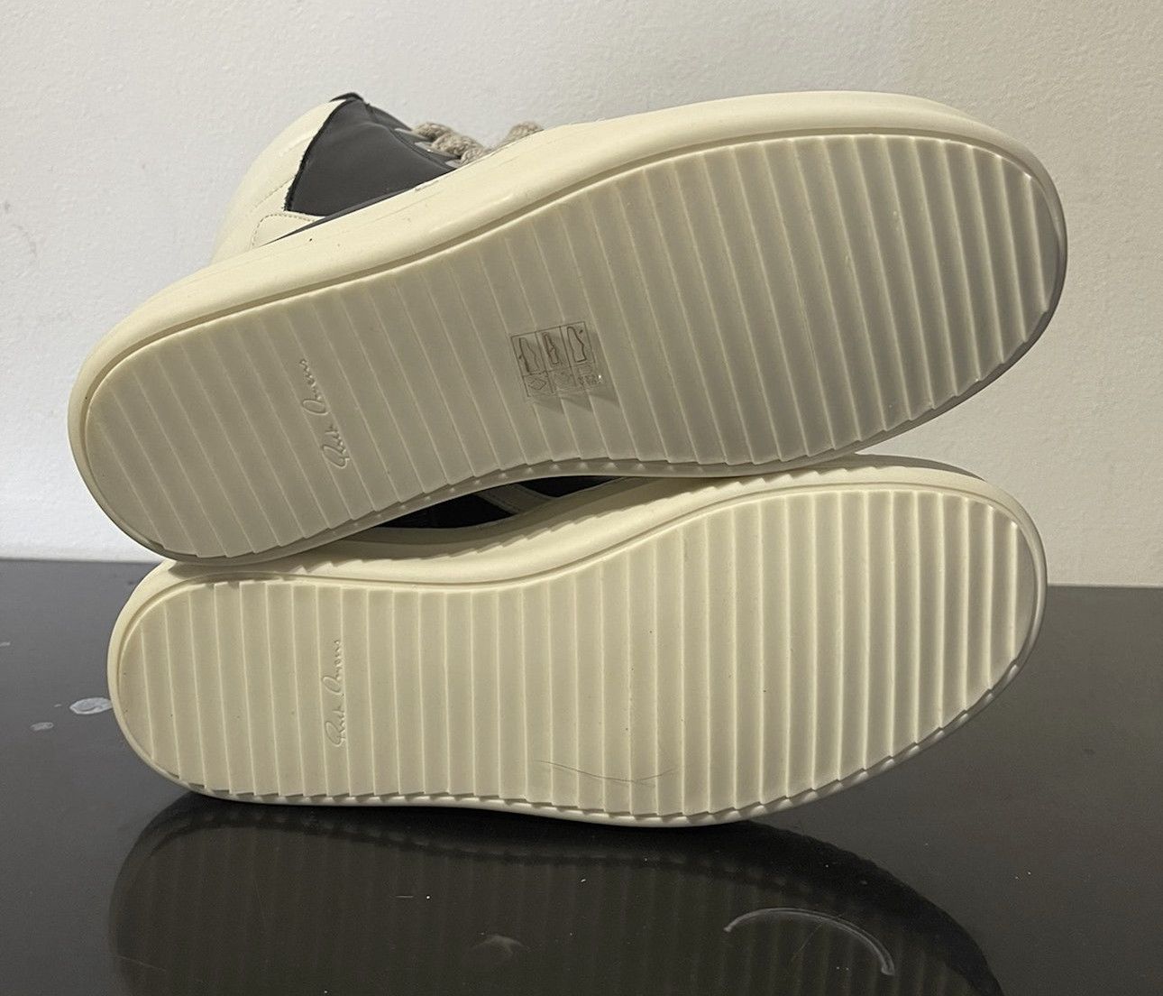 Rick Owens Rick Owens Geobasket Jumbo laces Size US 12 / EU 45 - 7 Thumbnail