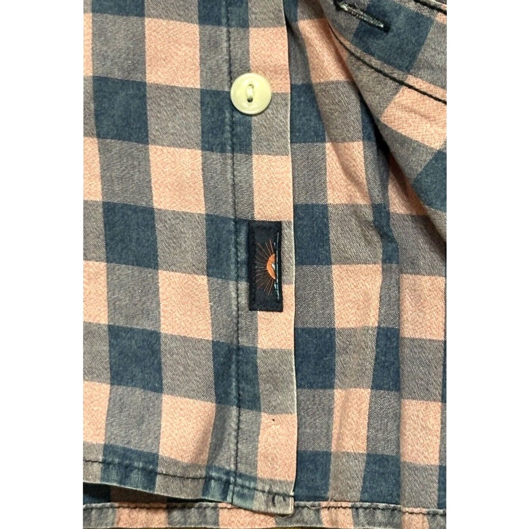Faherty Faherty Shirt Pink Plaid Button-Up Mens M Short Sleeve Collared Retro Vintage? Size US M / EU 48-50 / 2 - 3 Thumbnail