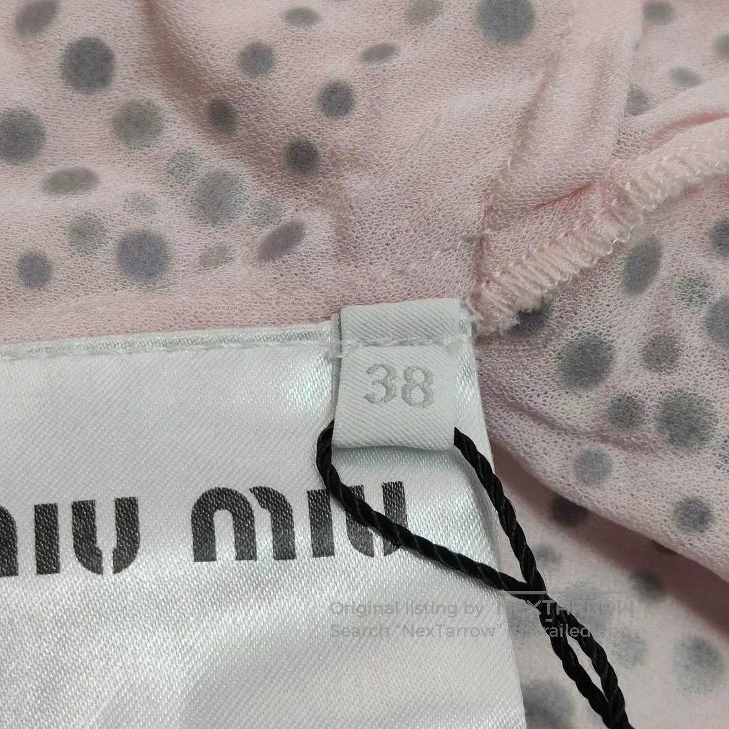 Miu Miu MiuMiu Rhinestone Lapel Top Size 38. Size S / US 4 / IT 40 - 5 Thumbnail
