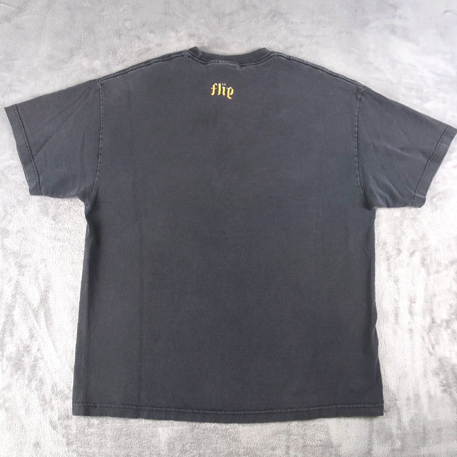 Vintage VINTAGE Flip Skateboard Band Motorhead Logo T-Shirt XL Men Black 90s Music Retro Size US XL / EU 56 / 4 - 2 Thumbnail