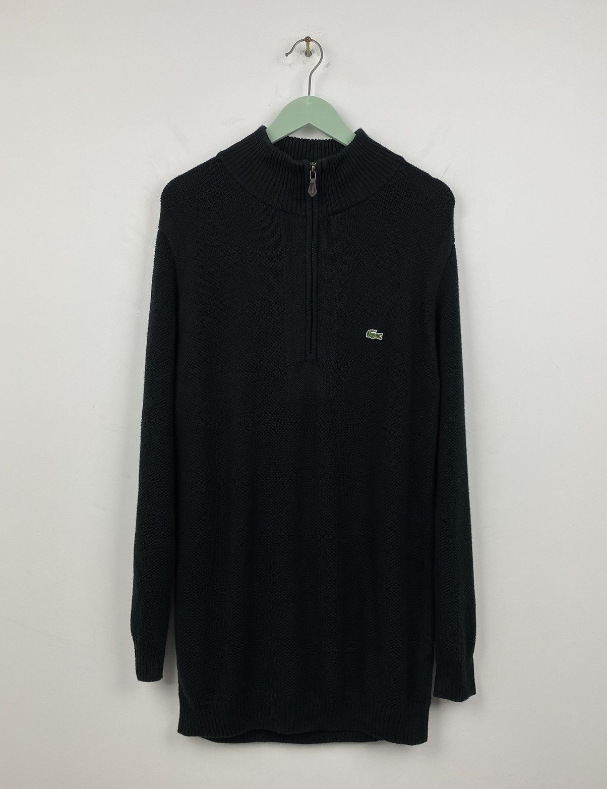 Lacoste Lacoste Cotton 1/4 Zip Sweater Burberry Ralph Lauren Size US L / EU 52-54 / 3 - 1 Thumbnail