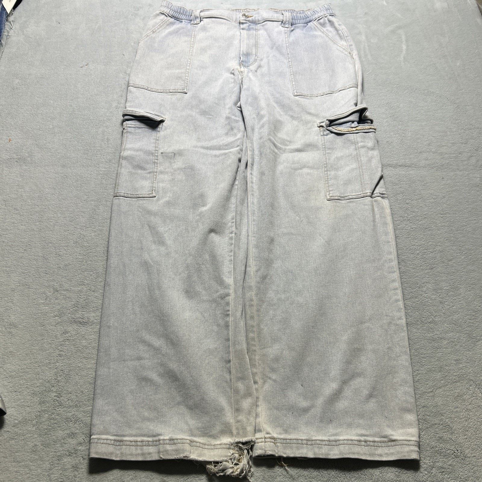 Other Y2k 2000s Beyond Baggy Pants Womens XL 16 36x30 Ripped Wide Size 36" / US 14 / IT 50 - 17 Thumbnail