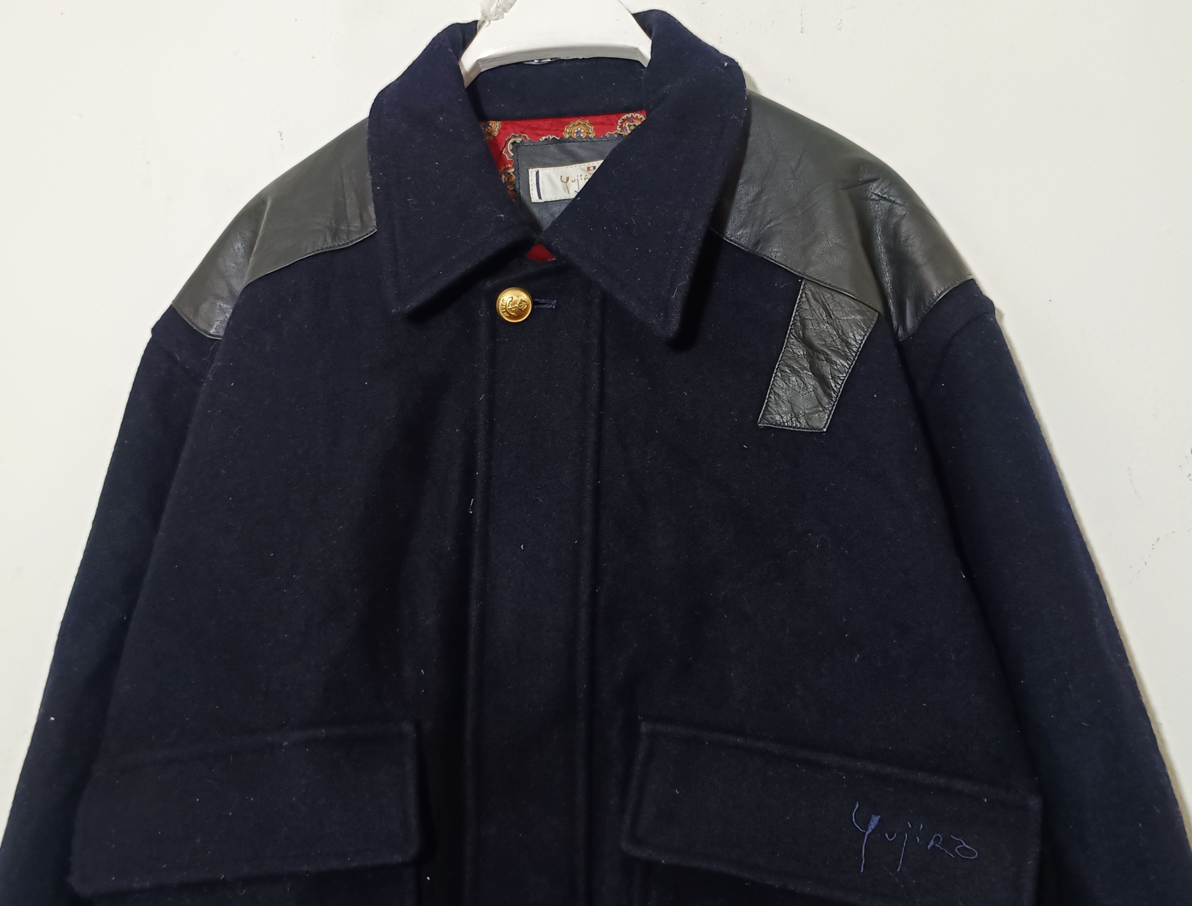 14th Addiction Vintage 80s Ishihara Yujiro Baseball Wool Jacket Bomber Size US M / EU 48-50 / 2 - 3 Thumbnail