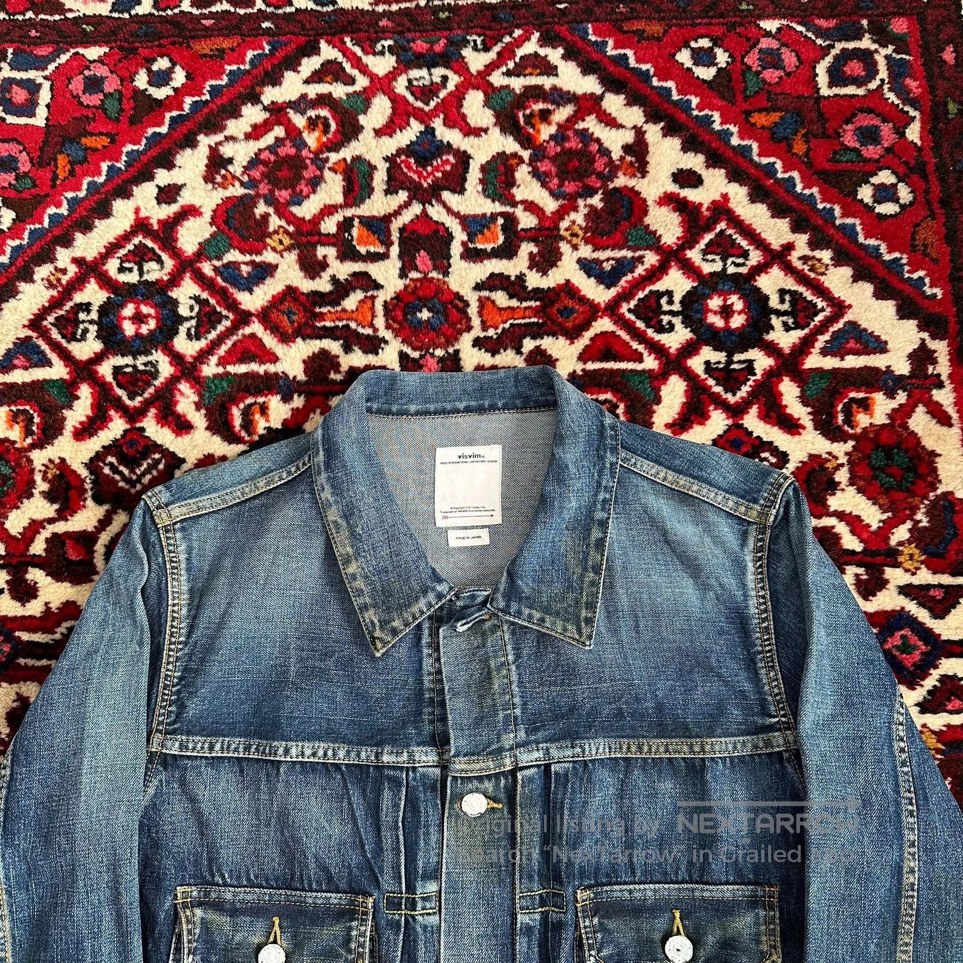 Visvim Visvim 1000dry Denim Jacket. Size US XL / EU 56 / 4 - 4 Thumbnail