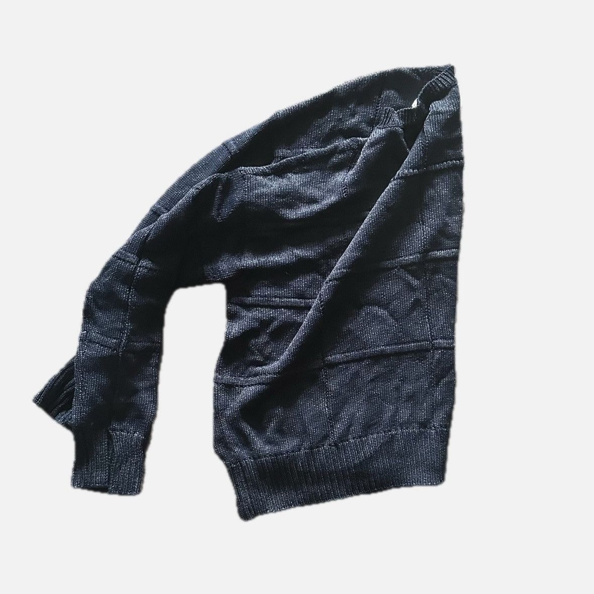 Helmut Lang helmut lang cropped paneled knit sweater Size US S / EU 44-46 / 1 - 3 Thumbnail
