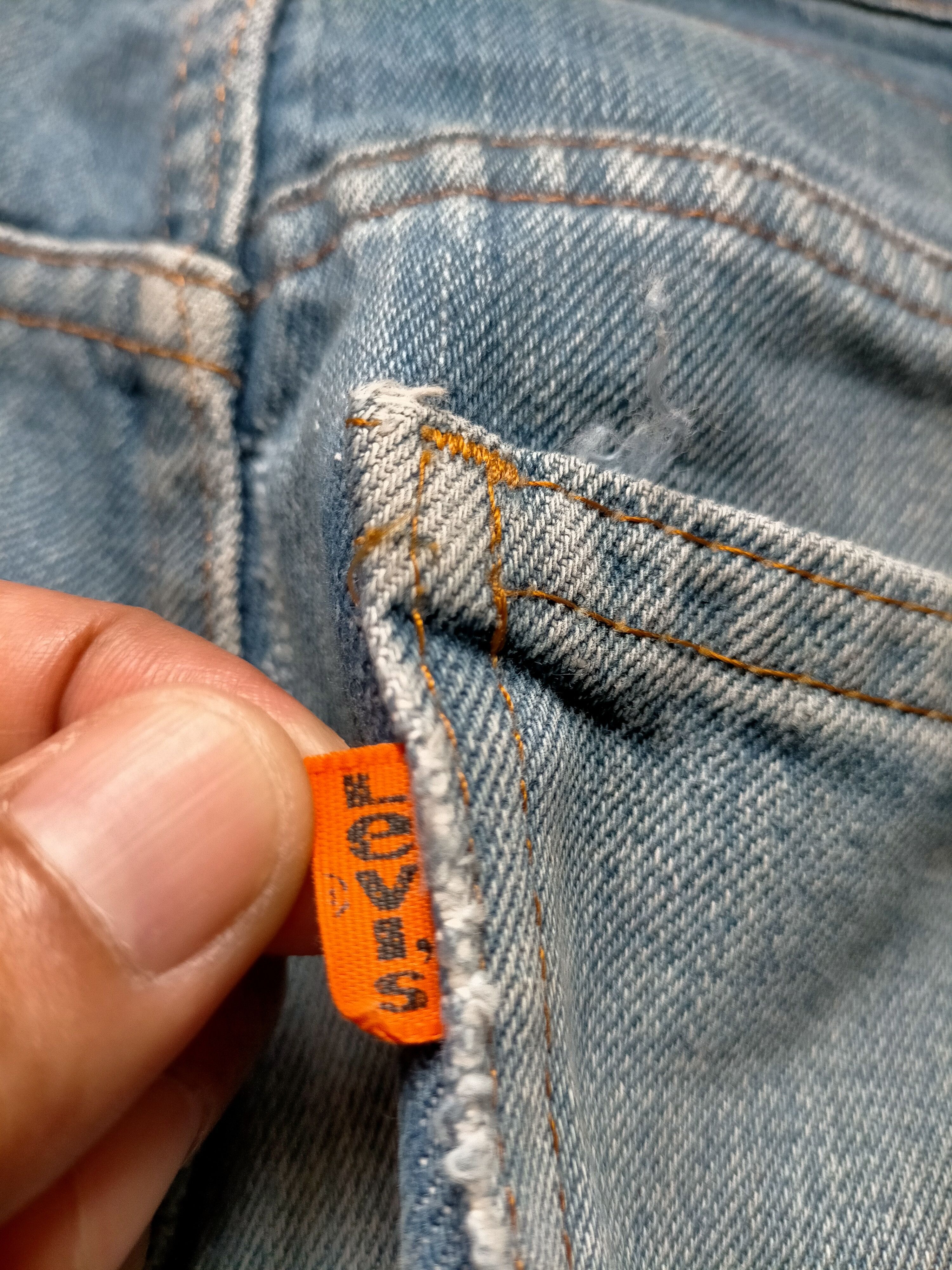 Levi's Vintage 70s-80s Levis 517 Oren Tab Button 8 Boot cut Denim Size US 28 / EU 44 - 20 Thumbnail