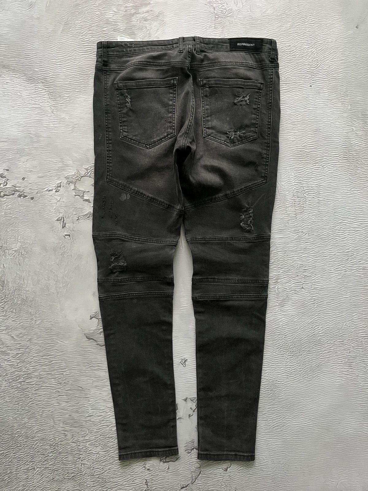 Represent Clo. Y2K Represent Avant Garde Jeans Streetwear Black Size US 34 / EU 50 - 9 Thumbnail
