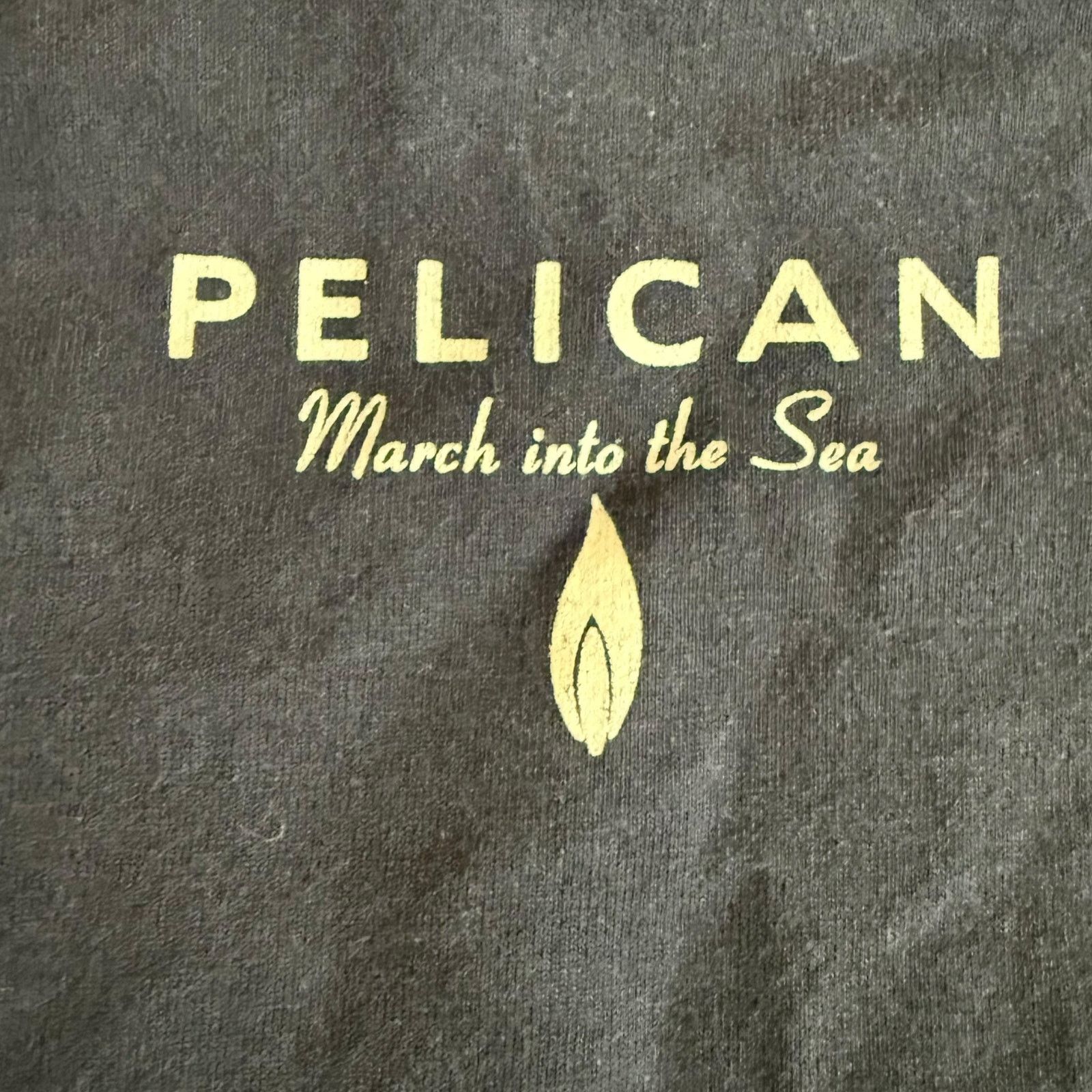 Band Tees Pelican Band March Into The Sea Blue Vintage T-Shirt Size M Size US M / EU 48-50 / 2 - 5 Thumbnail