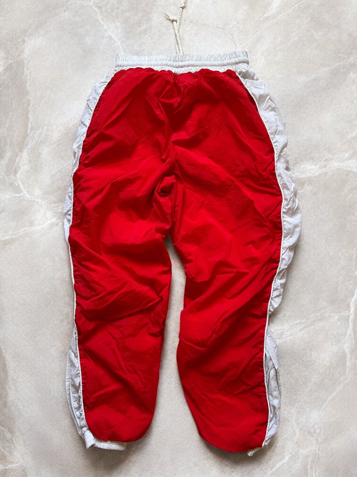 Vintage ALFA ROMEO 90s TRACK SUIT RACING Vintage Nylon pants jacket Size US M / EU 48-50 / 2 - 14 Thumbnail
