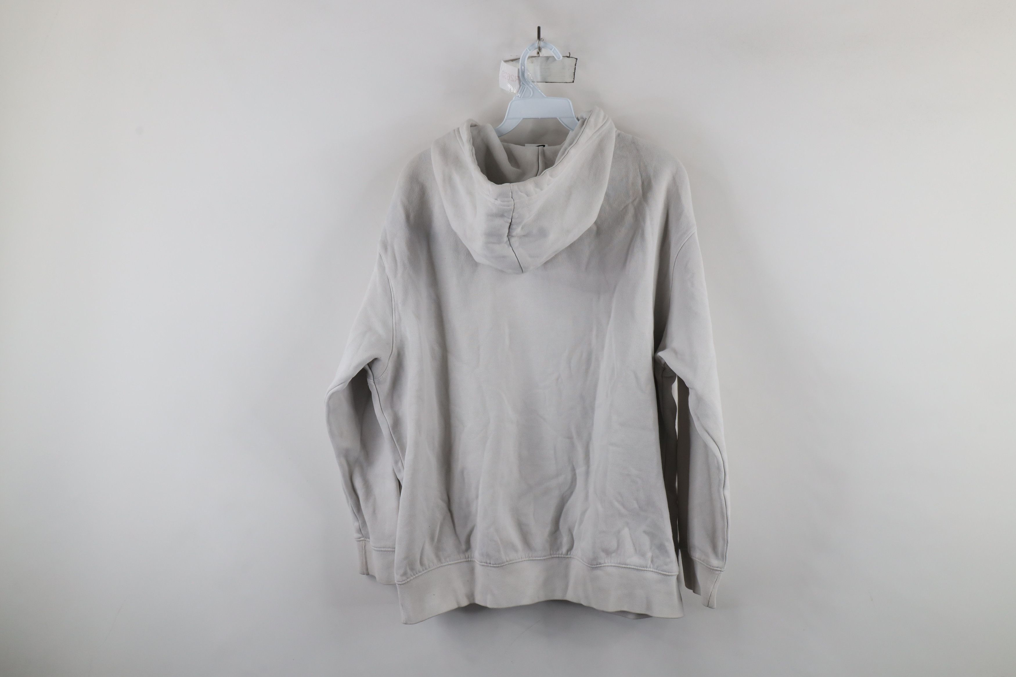 Nike × Vintage Vintage Y2K Nike Scott Center Swoosh Hoodie Light Gray Size US S / EU 44-46 / 1 - 13 Thumbnail