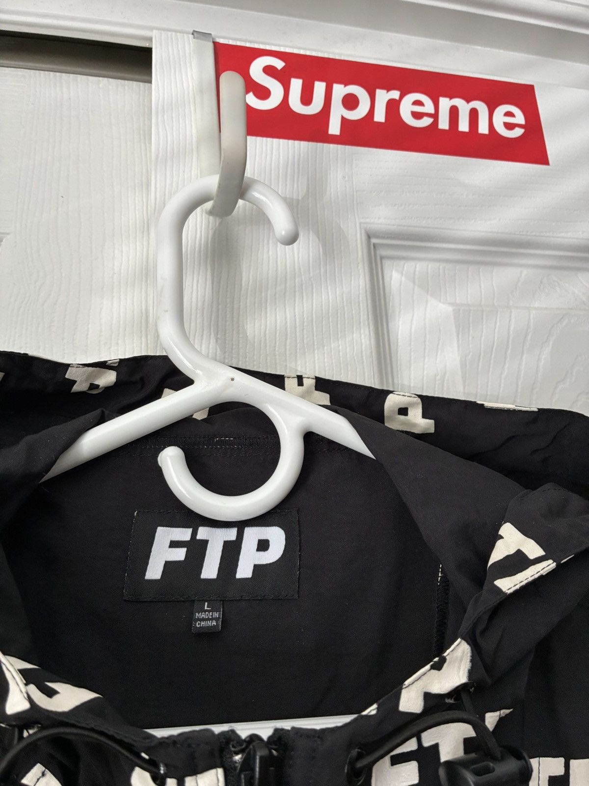 Fuck The Population FTP ALL OVER LOGO ANORAK JACKET Size US L / EU 52-54 / 3 - 3 Thumbnail
