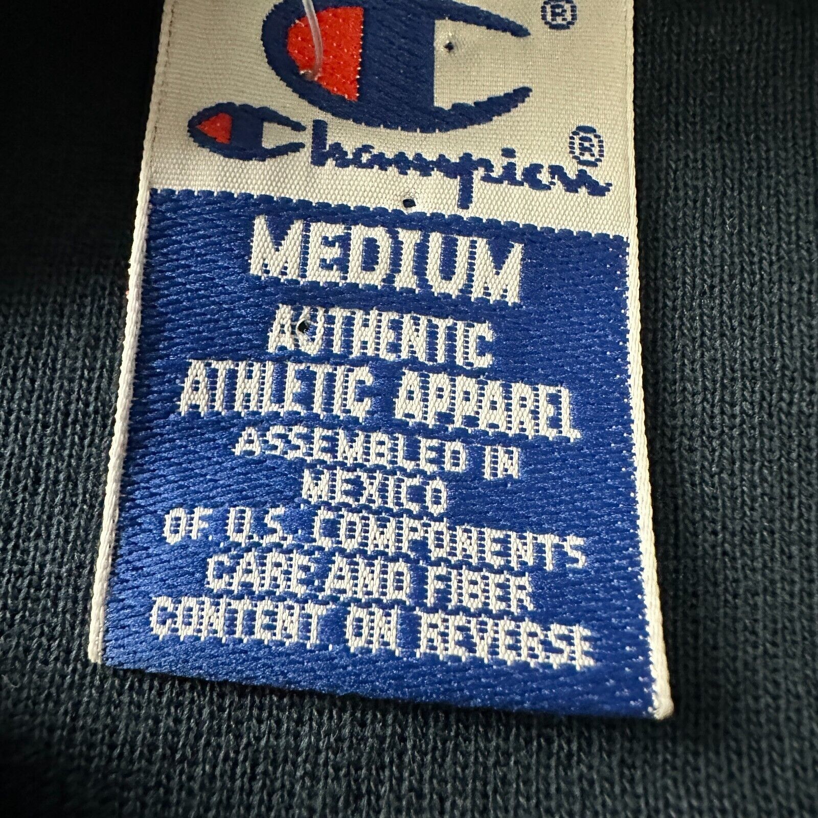 Champion Vintage Champion Inside Out Sweatshirt Mens M Blue Cotton Size US M / EU 48-50 / 2 - 6 Thumbnail