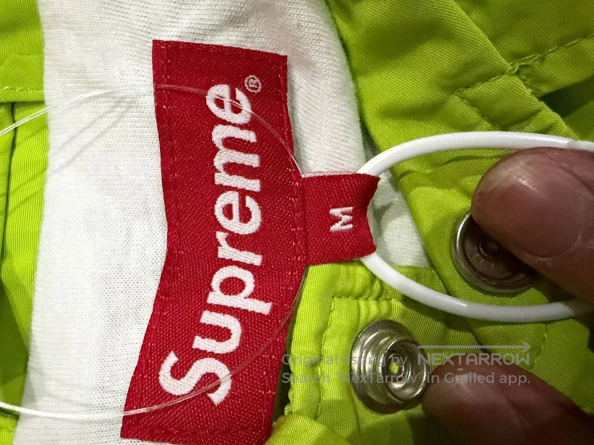 Supreme Supreme Fluorescent Green Coach Jacket M. Size US M / EU 48-50 / 2 - 2 Thumbnail