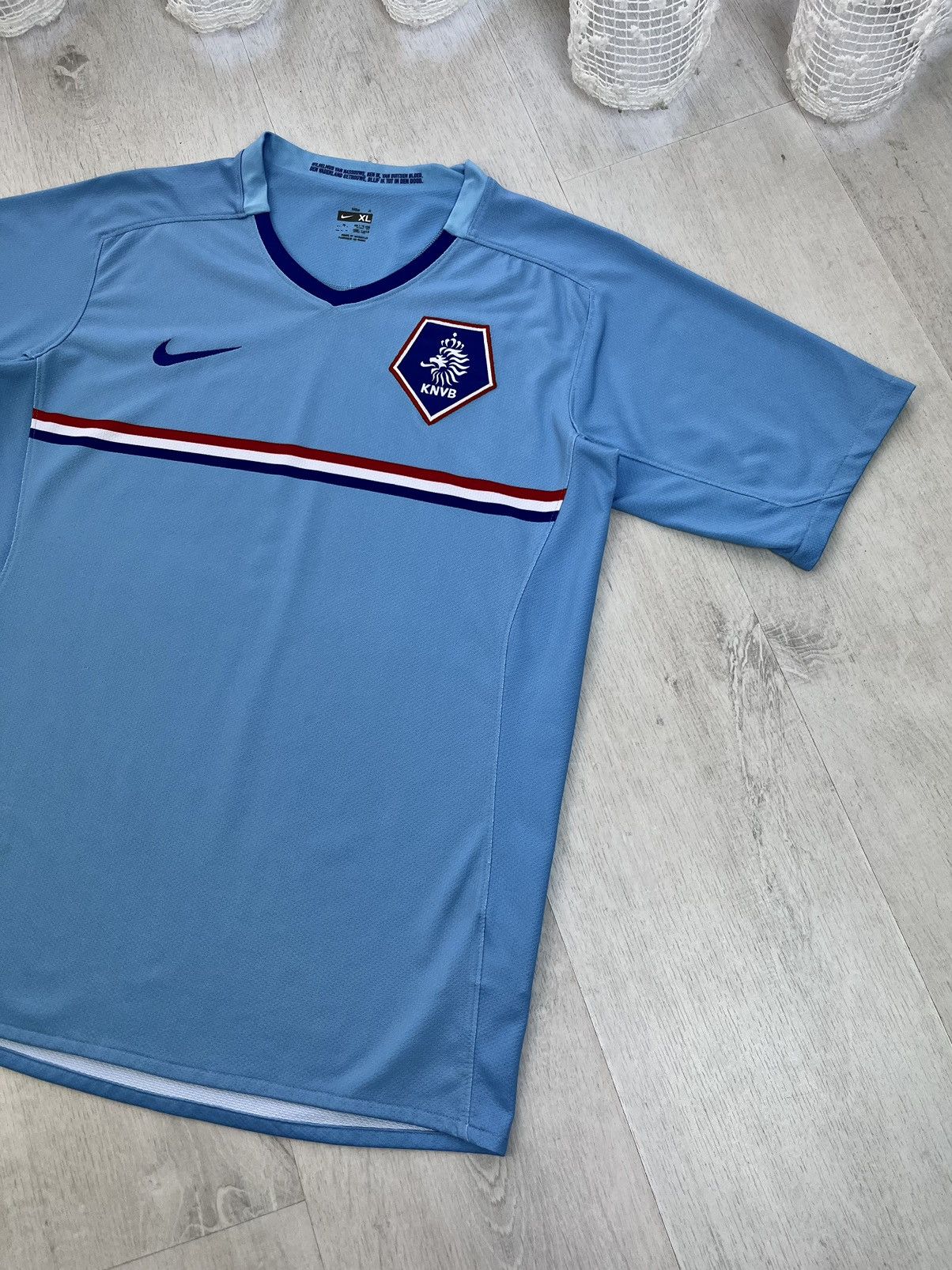 Nike Vintage Nike 2008 Holland Netherlands Soccer Jersey Home Y2K Size US S / EU 44-46 / 1 - 3 Thumbnail