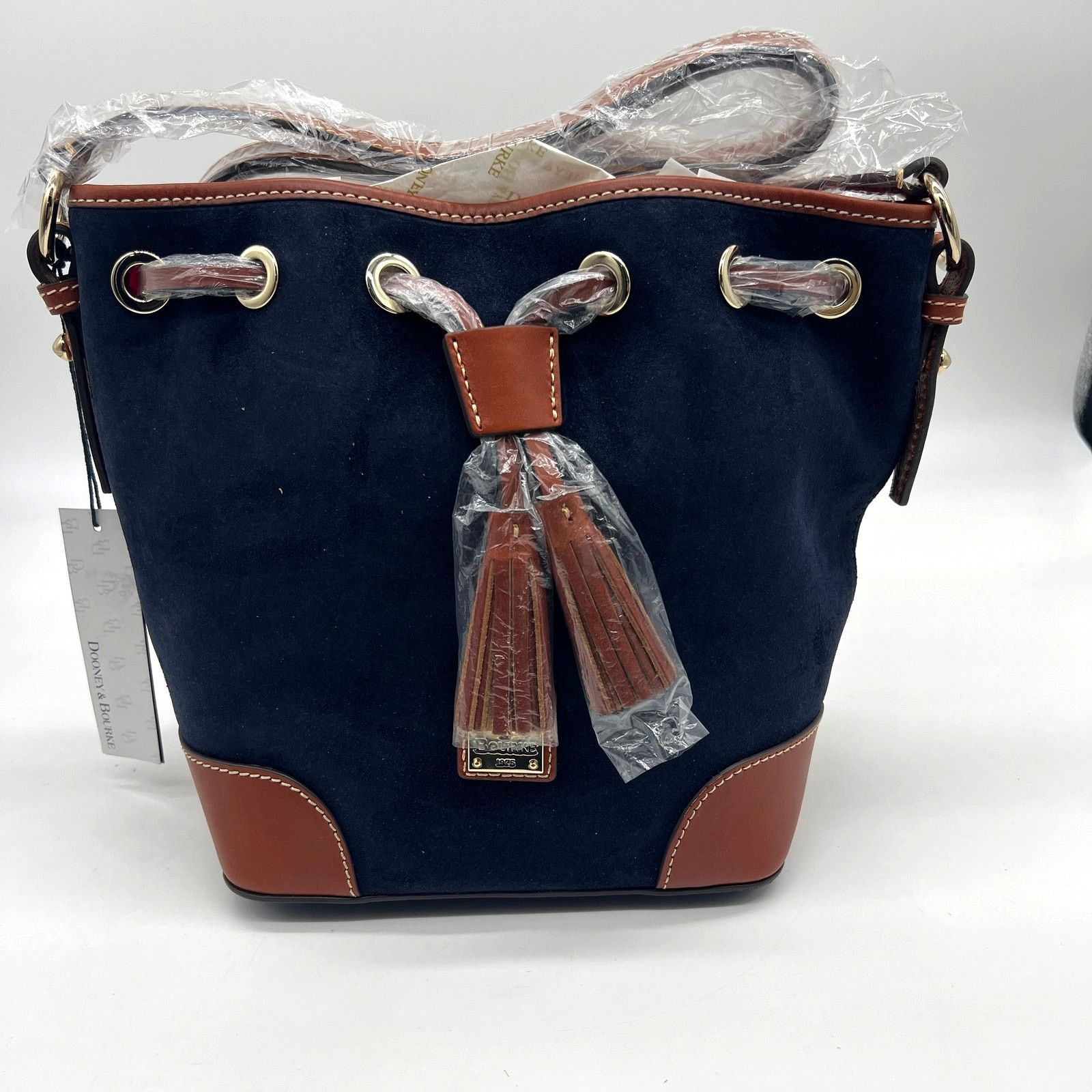 Dooney & Bourke Dooney & Bourke Women Handbags Suede Drawstring Size ONE SIZE - 1 Thumbnail
