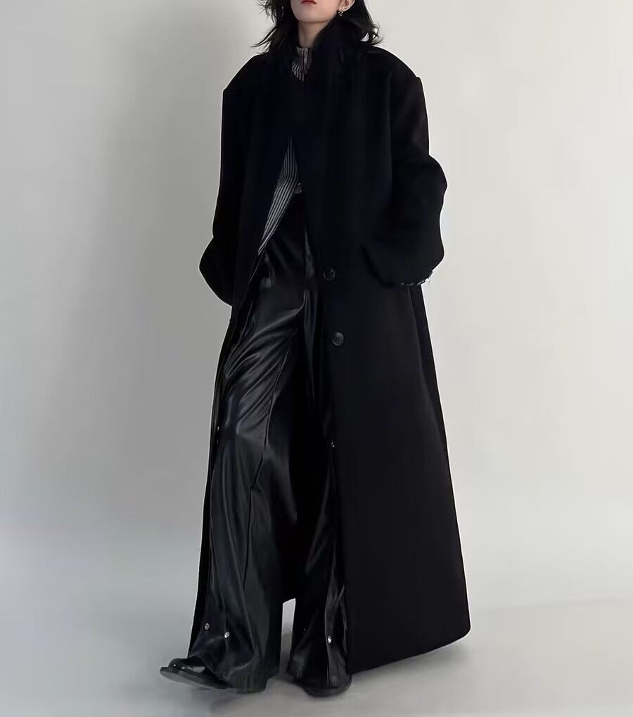 image of Vintage Black Forest Style British Style Extended Coat, Women's (Size Small)