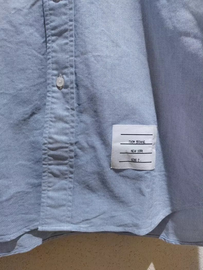 Thom Browne Thom Browne Oxford cloth shirt Size US M / EU 48-50 / 2 - 4 Thumbnail