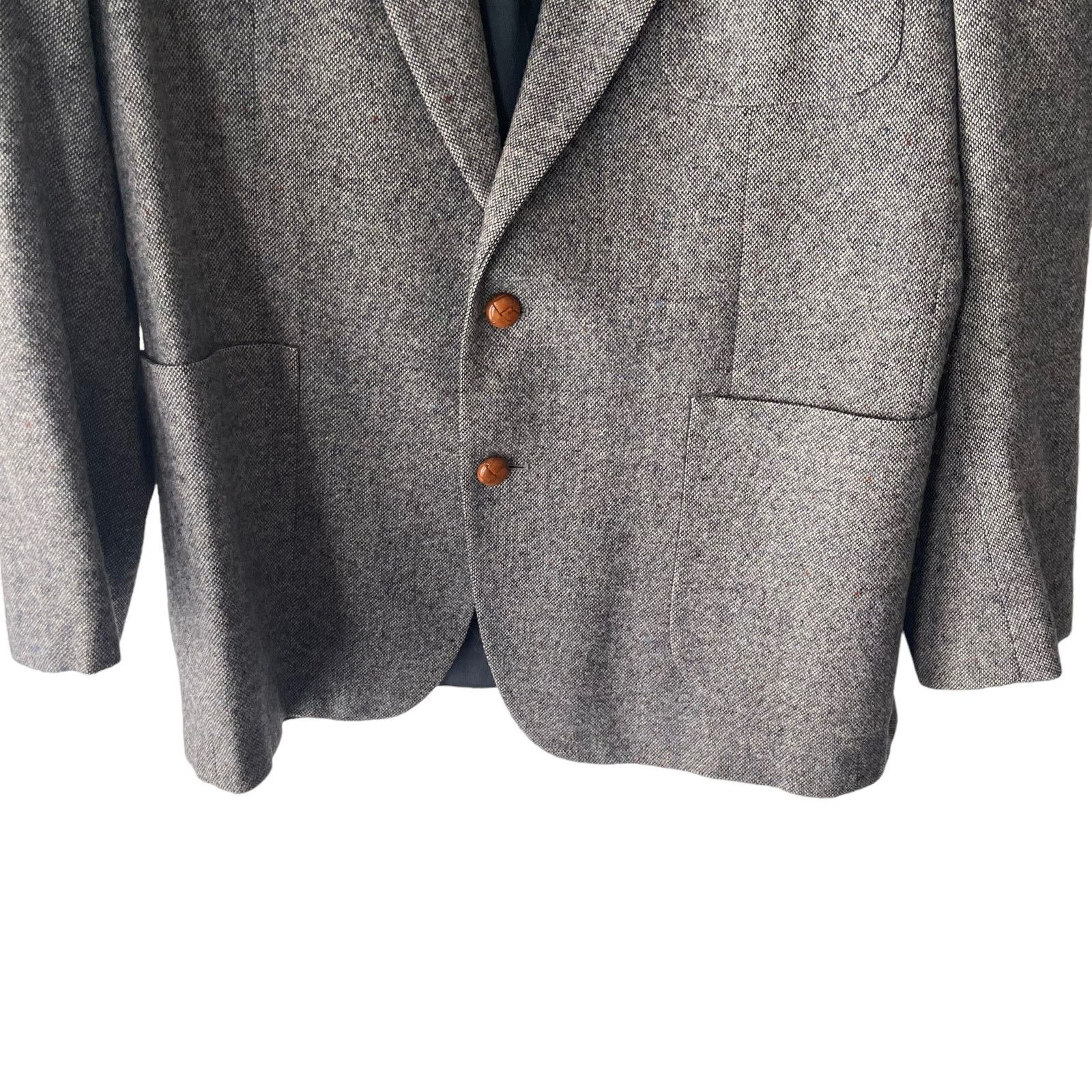 Other Premier Collection Vintage Men's Size 46R Wool Grey Blazer Size US S / EU 44-46 / 1 - 3 Thumbnail