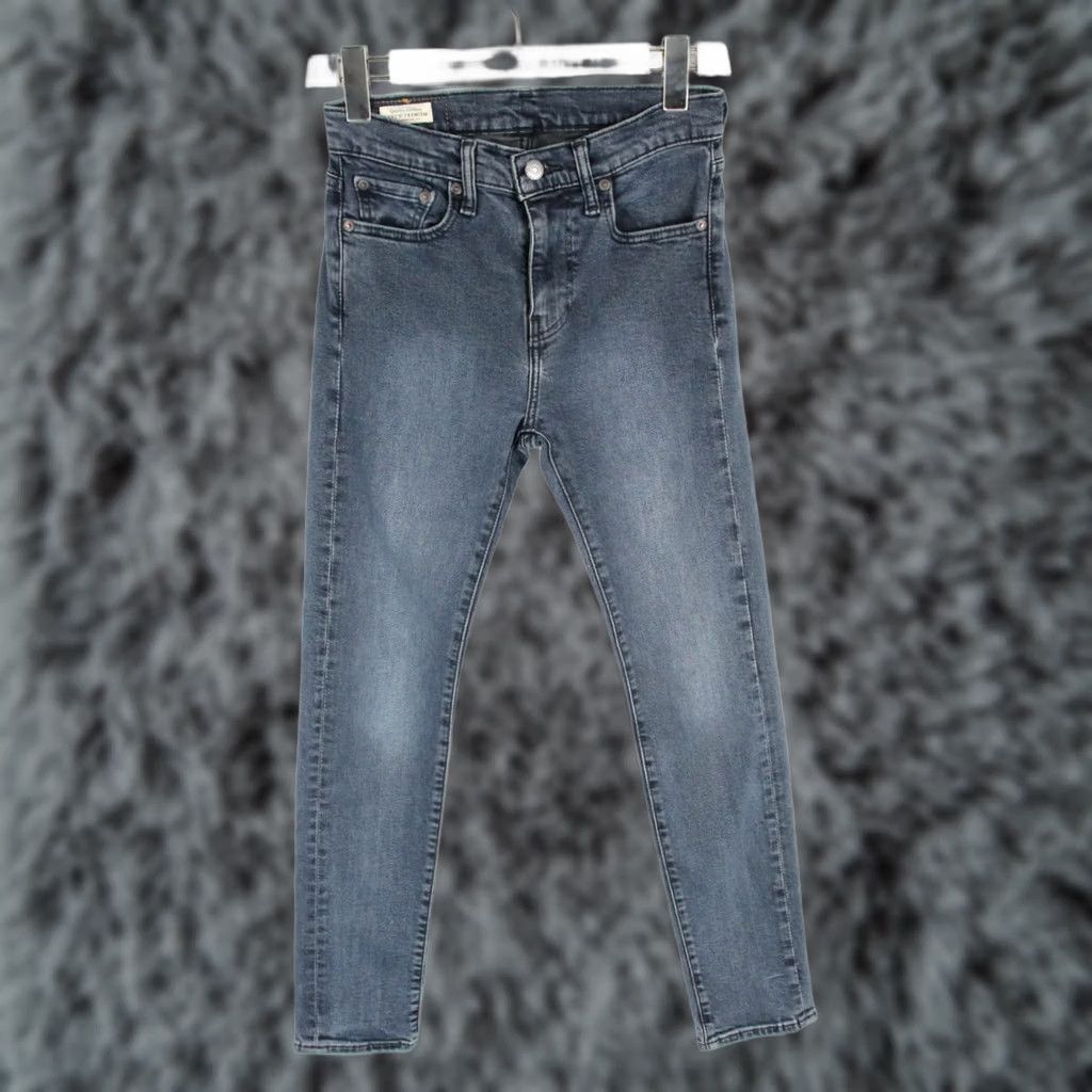 Levi's LEVI's Jeans Men's Skinny Fit Stretch Zip Fly Premium Big E 510 W27/L30 Blue Size US 27 - 1 Thumbnail