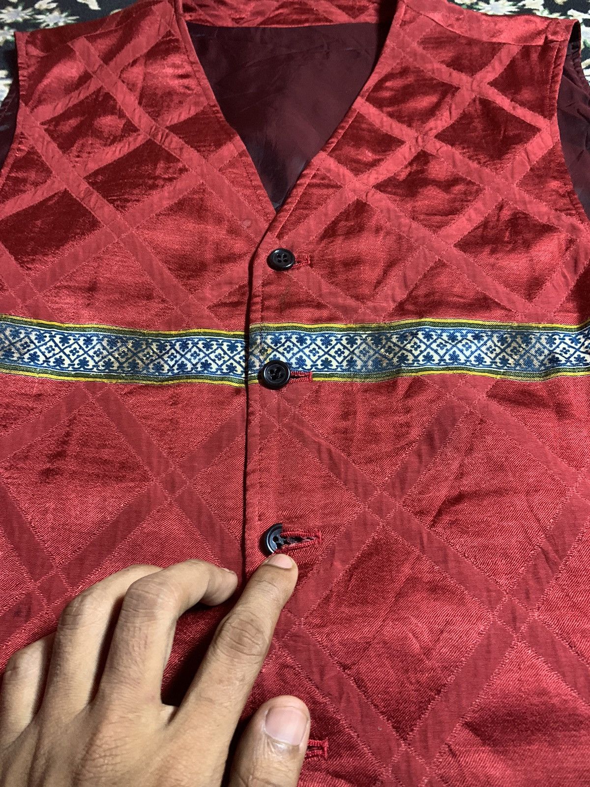 Christian Dior Monsieur 90s CHRISTIAN DIOR MONSIEUR VEST OG DESIGN Size US L / EU 52-54 / 3 - 3 Thumbnail