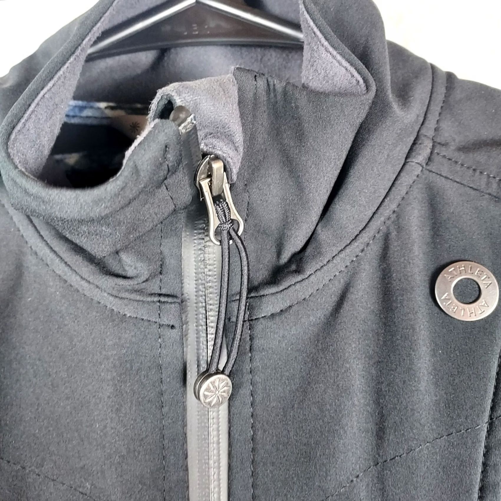 Athleta VINTAGE? No. Athleta Jacket Women XS Black Softshell Full Zip Lined Fleece Athleisure 2XS Size XXS / US 00 / IT 34 - 5 Thumbnail