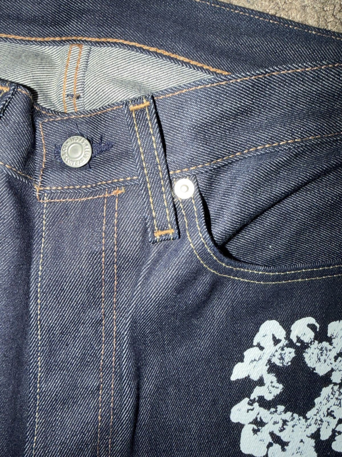 DENIM TEARS × Levi's LEVIS X DENIM TEARS Size US 32 / EU 48 - 4 Thumbnail
