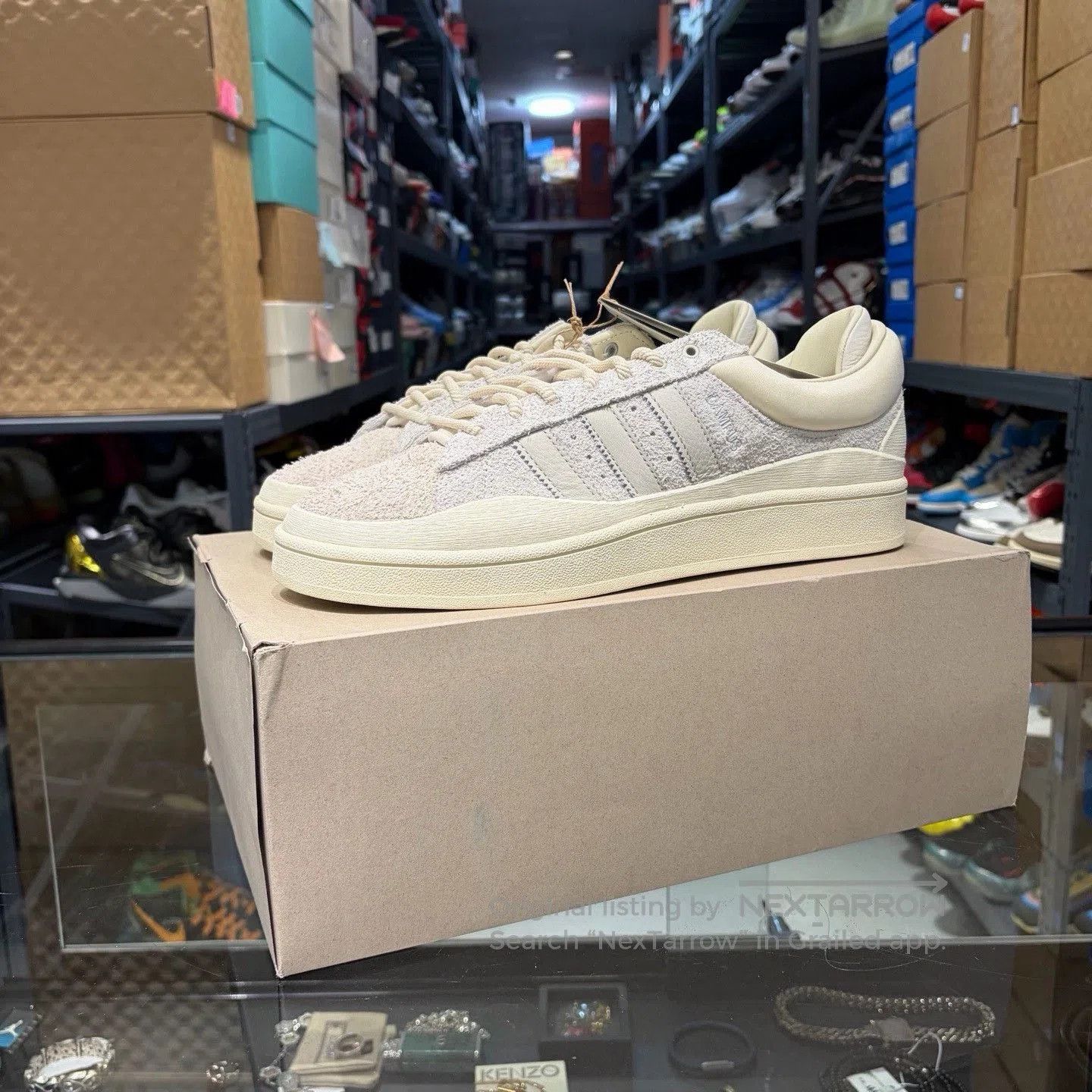Adidas adidas x Bad Bunny Campus White. Size US 11 / EU 44 - 1 Thumbnail