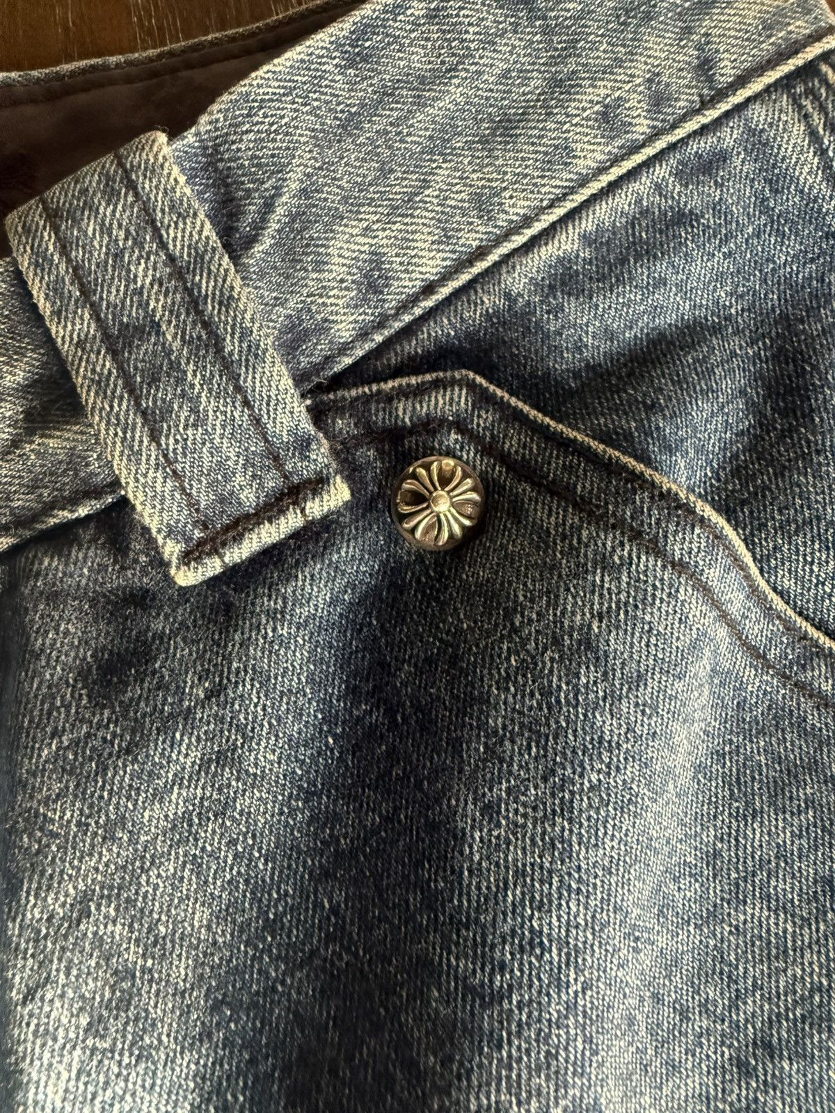 Chrome Hearts Chrome Hearts denim carpenter shorts 34 DS Size US 34 / EU 50 - 3 Thumbnail