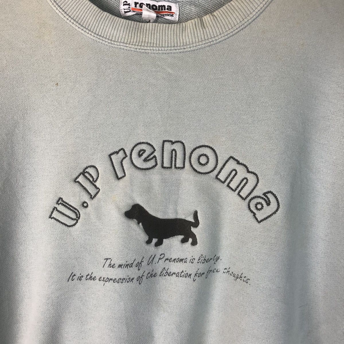 Renoma U.P Renoma vintage Mint Sweatshirt #7435 Size US L / EU 52-54 / 3 - 10 Thumbnail