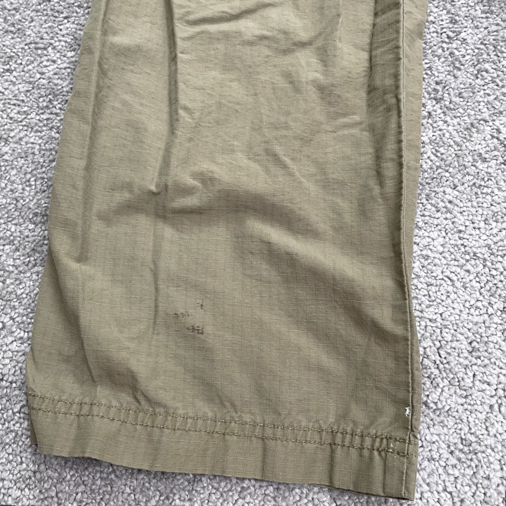 Vintage Columbia Pants Mens 36W 34L Cargo Straight Leg Brown Outdoor Lined Pocket Cargo Pant Size US 36 / EU 52 - 7 Thumbnail