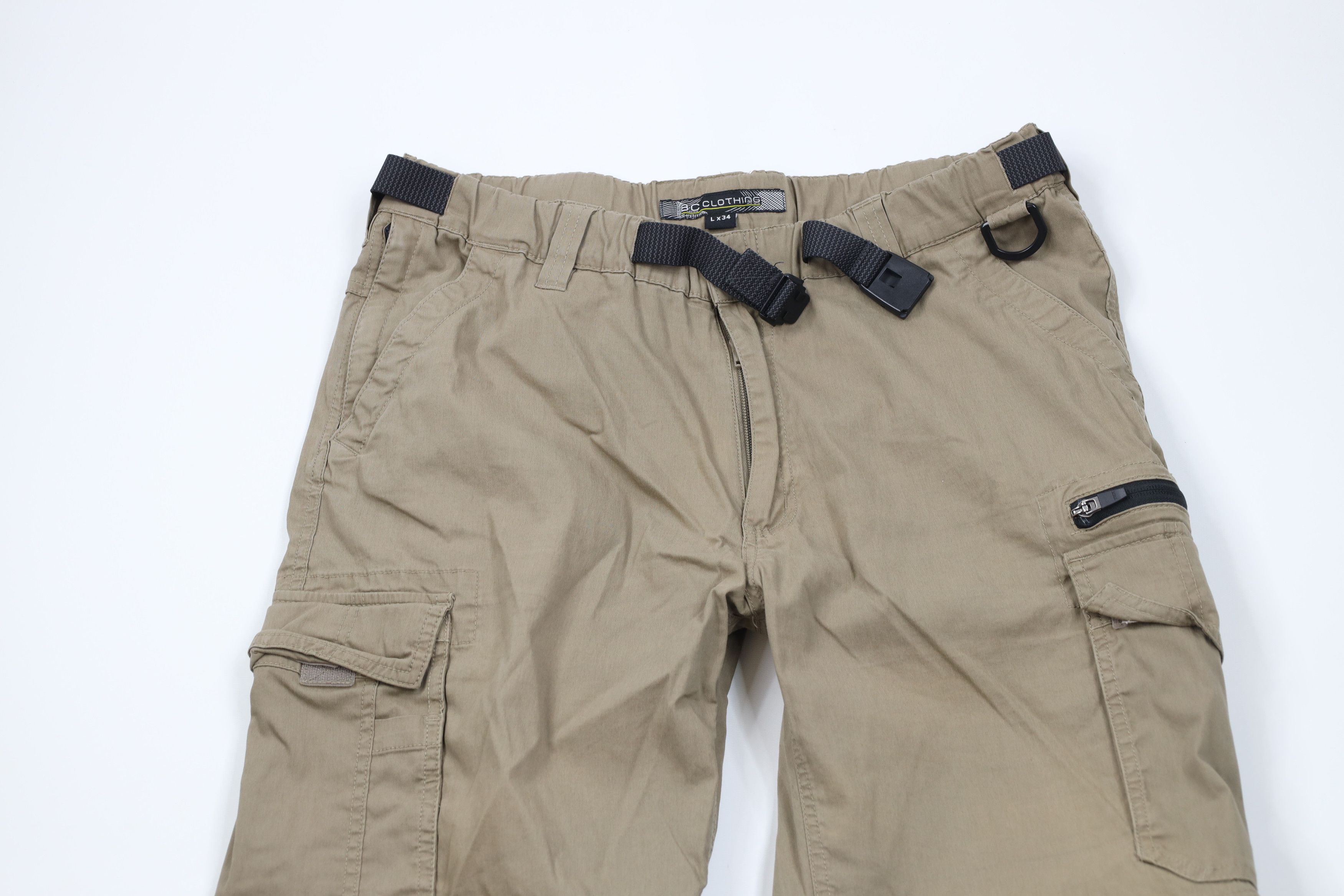 Vintage Vintage 90s Y2K Streetwear Wide Leg Convertible Pants Shorts Size US 36 / EU 52 - 2 Thumbnail