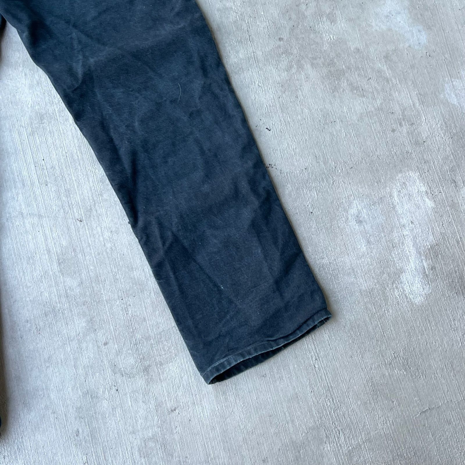 Carhartt × Vintage Carhartt faded black double knee work wear carpenter pants Size US 31 - 9 Thumbnail