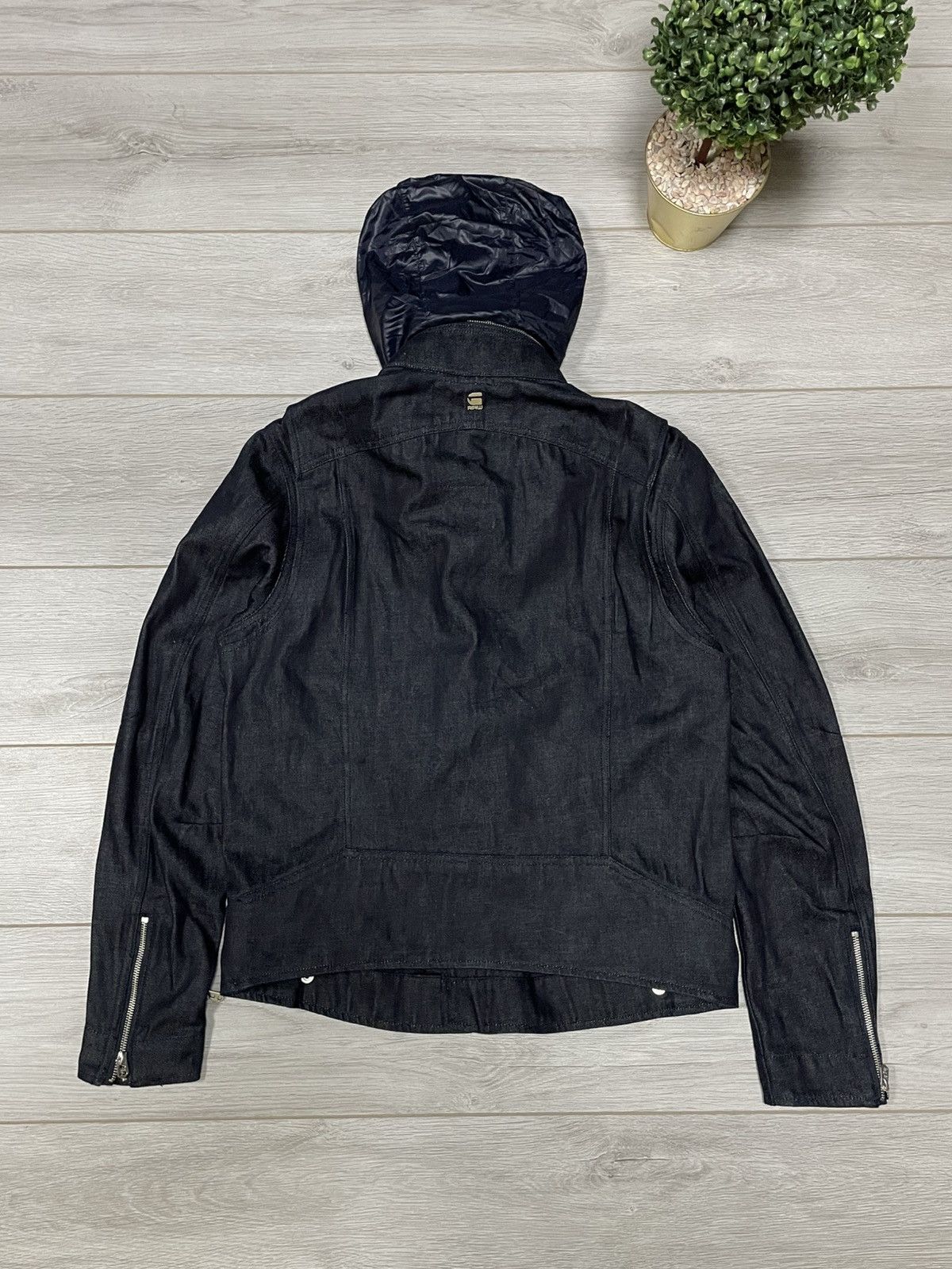 G-Star G star zippers heavy weight denim jacket Size US L / EU 52-54 / 3 - 11 Thumbnail