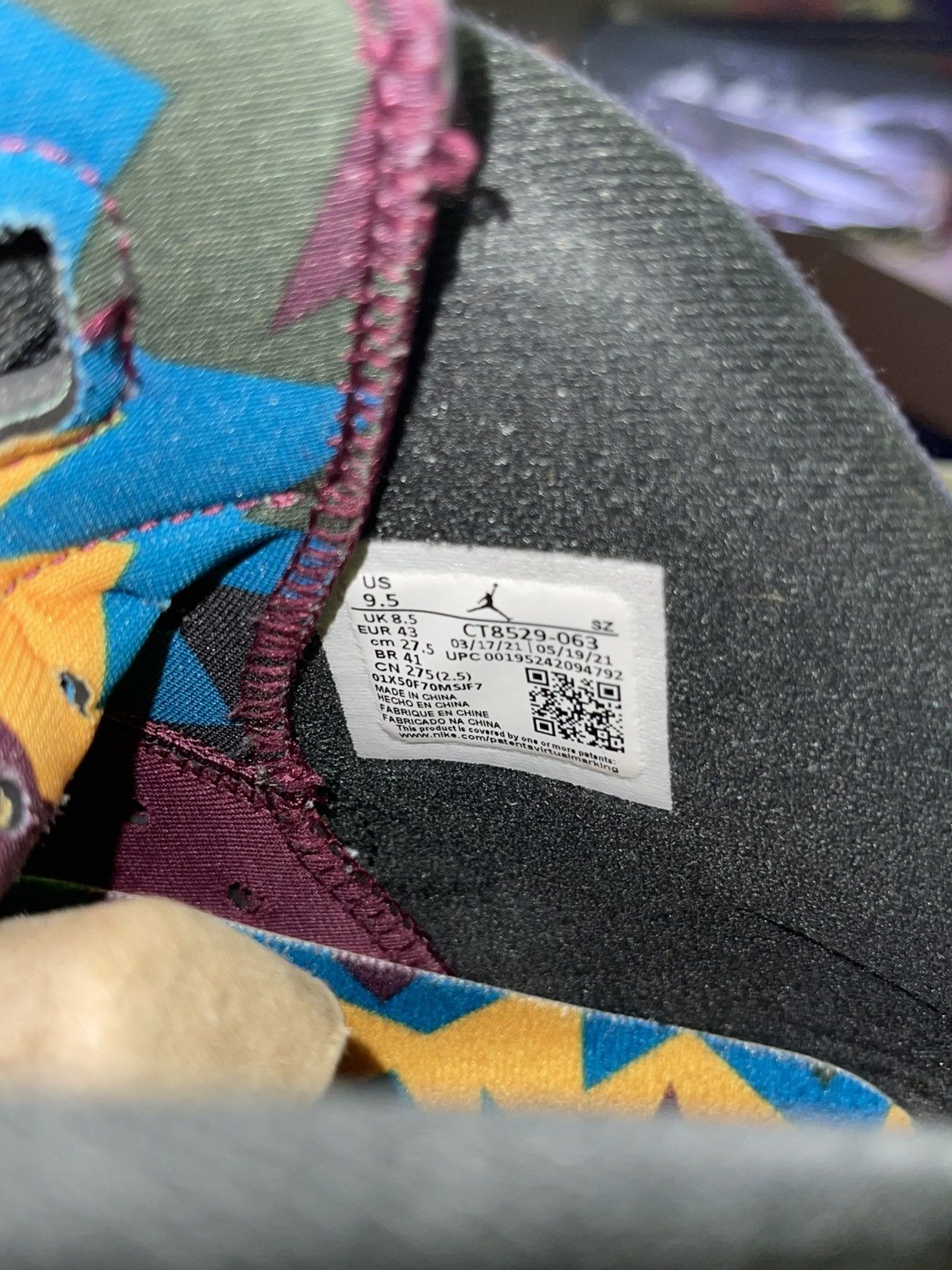 Jordan Brand Jordan 6 Bordeaux Size US 9.5 / EU 42-43 - 8 Thumbnail