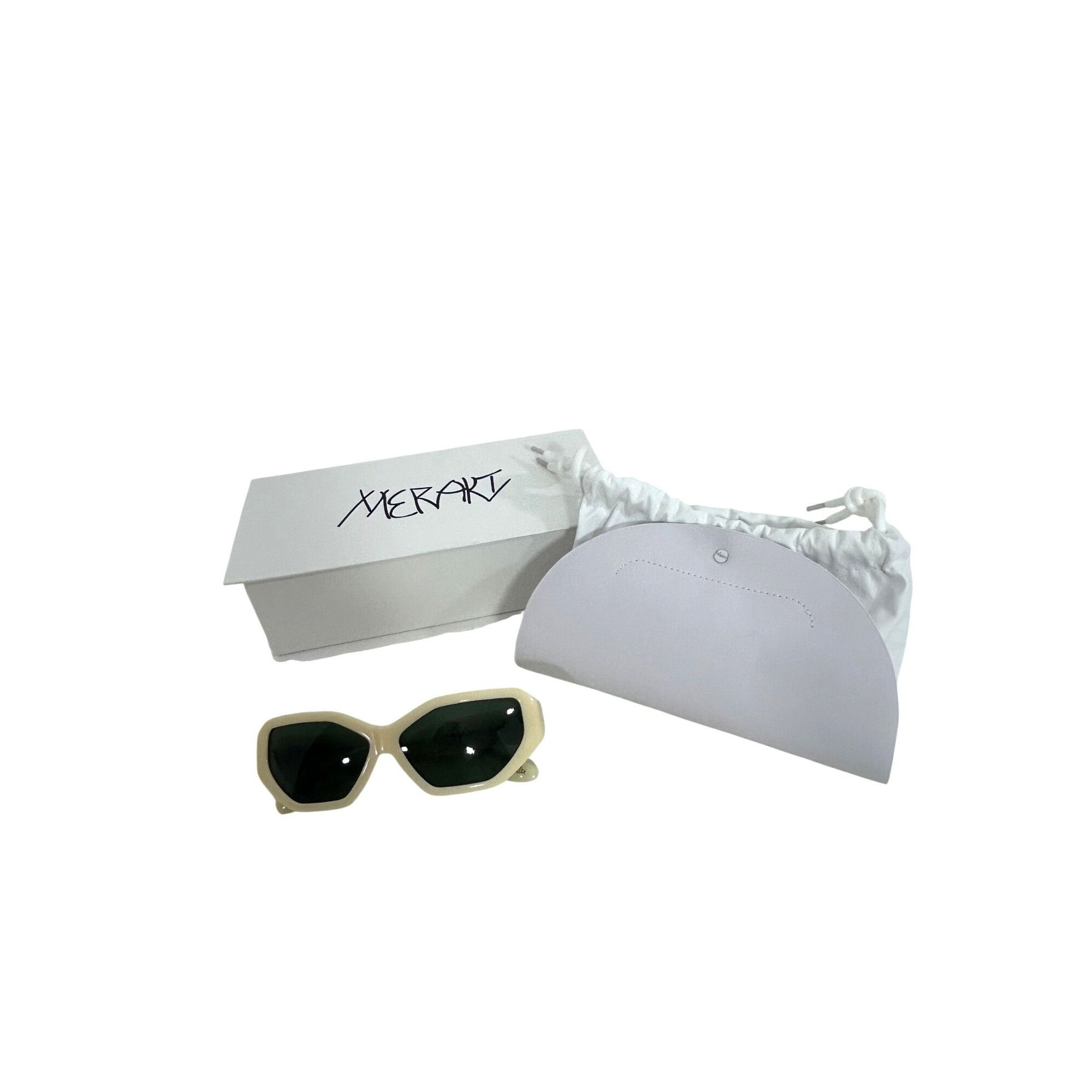 Other Meraki Hangover Glasses Cream Green Fashion Sunglasses Faux Size ONE SIZE - 22 Thumbnail