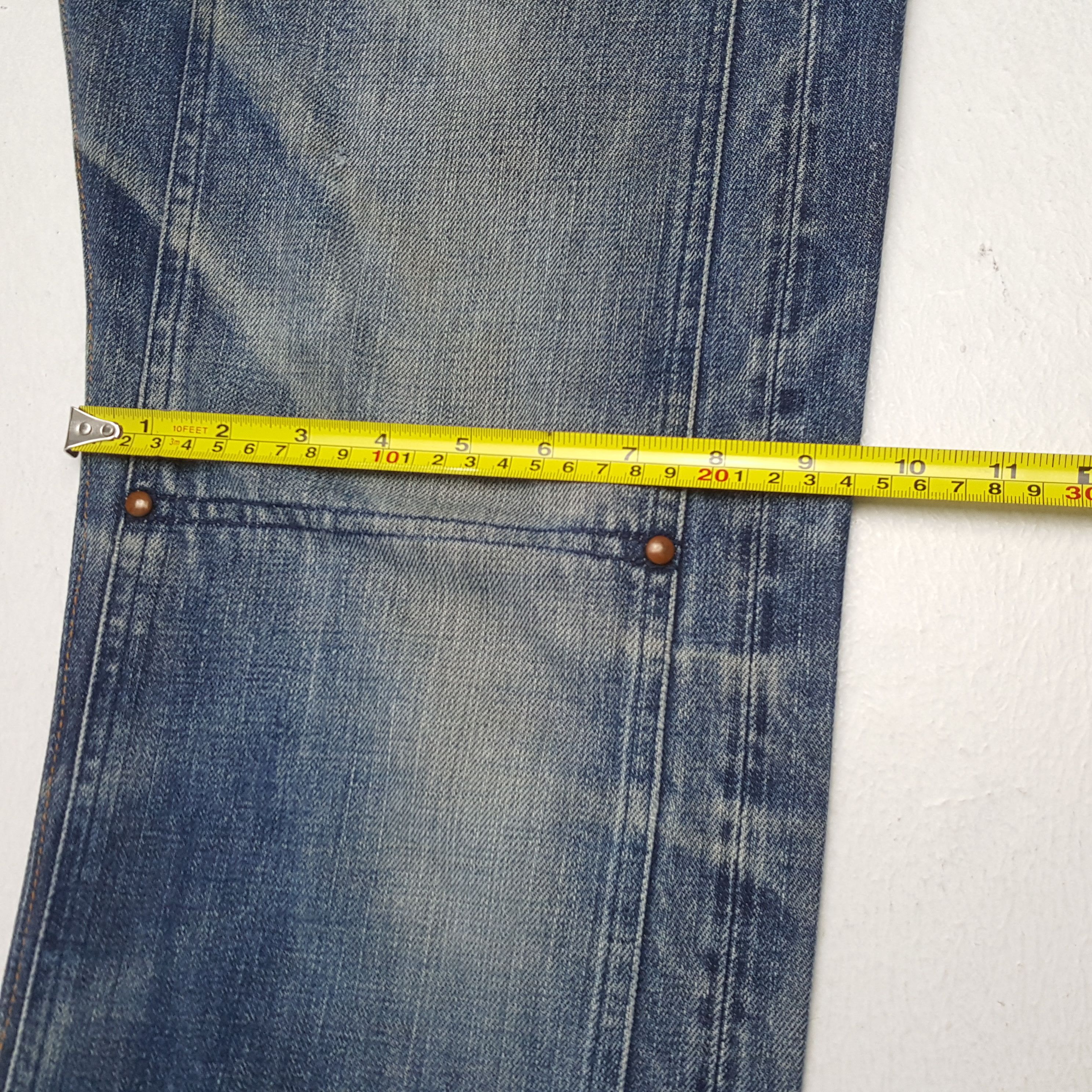 Evisu EVISU Japanese Brand Streetwear Custom Daicock Jeans Size US 30 / EU 46 - 10 Thumbnail