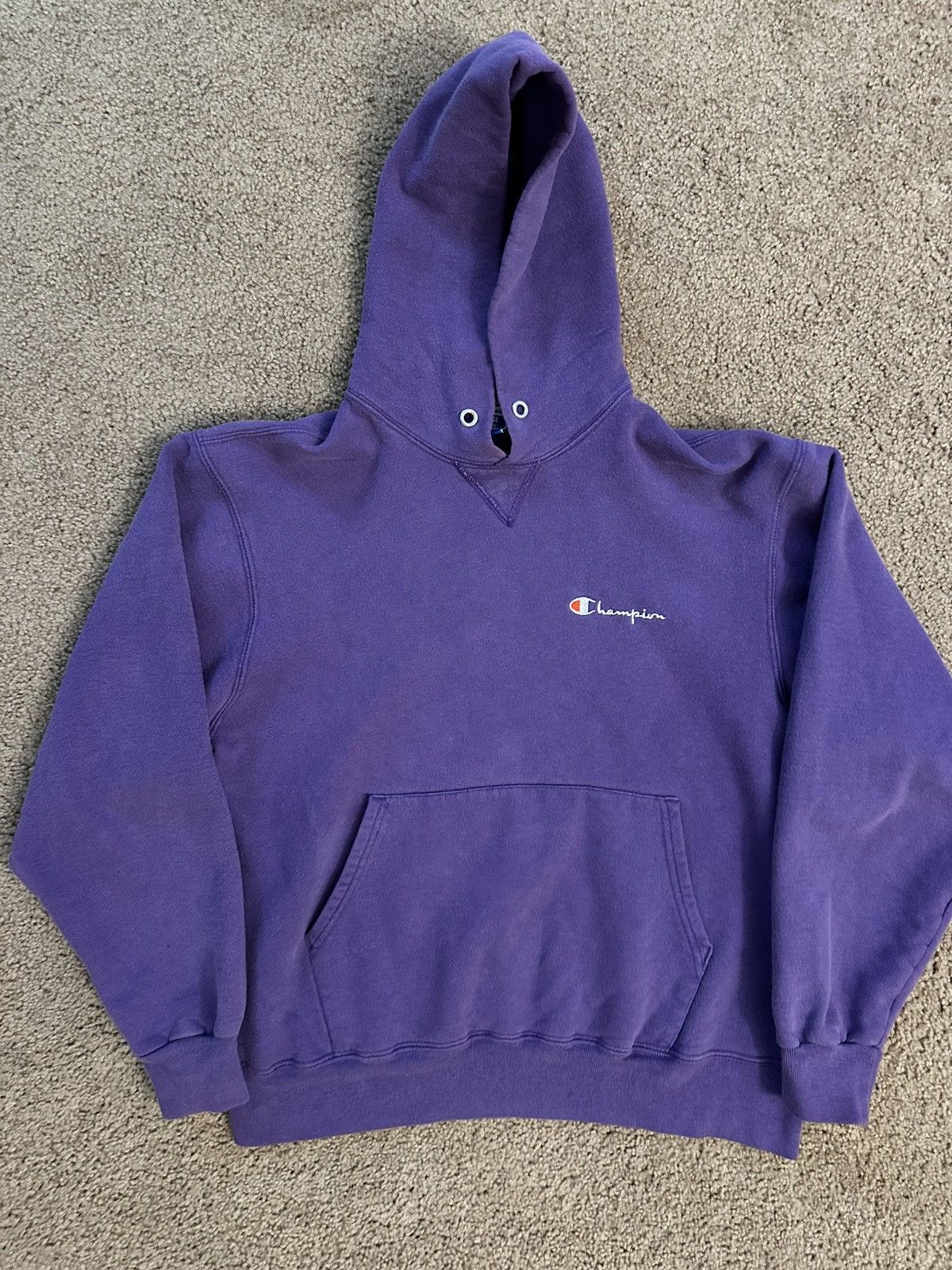Vintage Vintage Reverse Weave Champion Hoodie Size US M / EU 48-50 / 2 - 2 Thumbnail