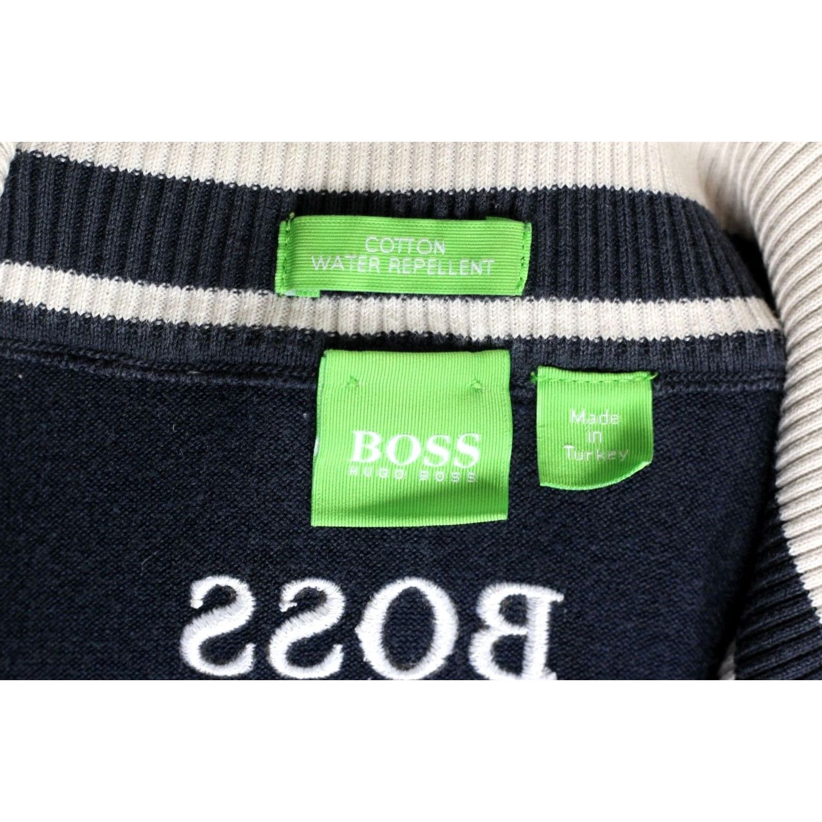 Hugo Boss HUGO BOSS Zelchior Pro Jumper Sweater Men S Blue Knit 1/4 Zip Pullover Classic Designer Jumper Mens Size US S / EU 44-46 / 1 - 7 Thumbnail