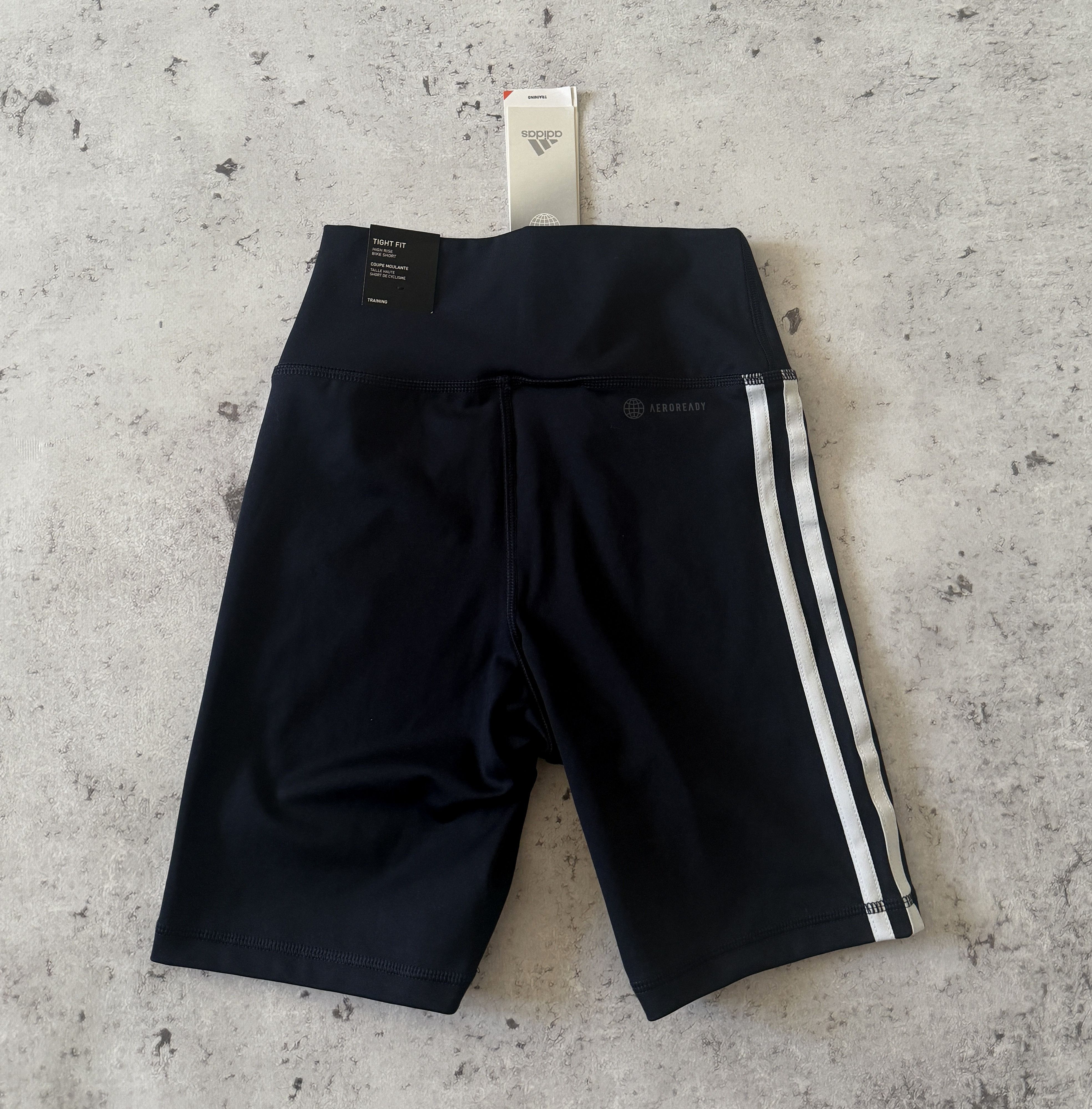 Adidas Adidas Training Essentials 3-Stripes High Waist Thighs XS Size 26" / US 2 / IT 38 - 10 Thumbnail