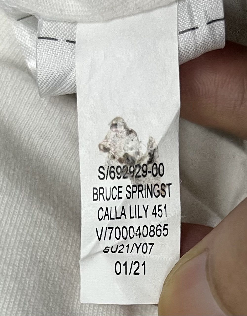 Old Navy × Vintage VINTAGE OLD NAVY BRUCE SPRINGSTEEN BORN IN USA SHIRT Size US XL / EU 56 / 4 - 11 Thumbnail
