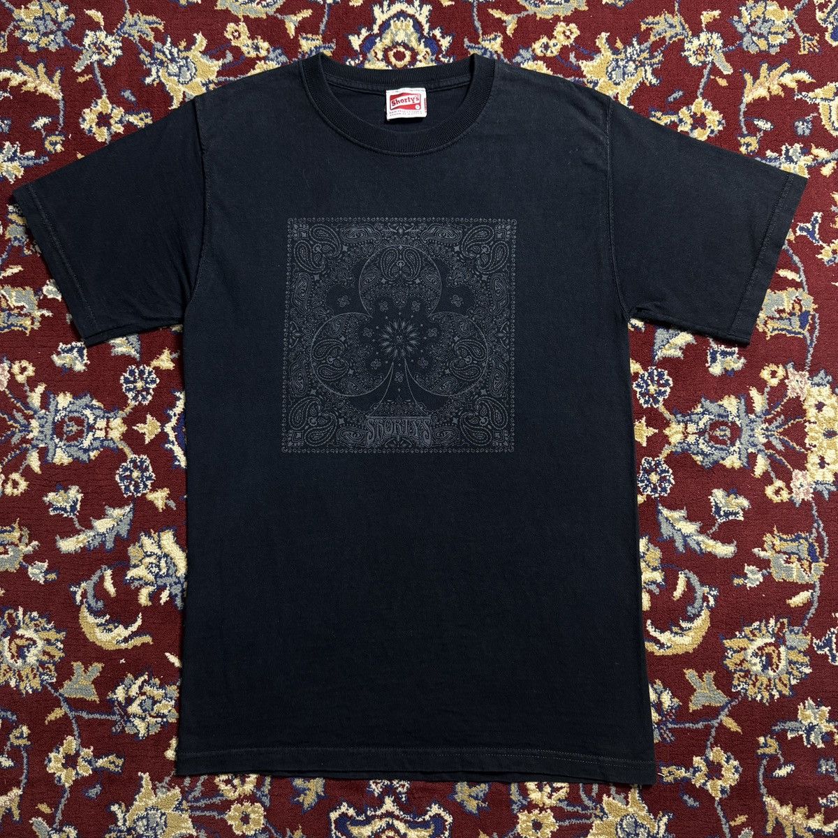Shorty's Skateboards 90s-2000s Skateboards Bandana Clubs Logo tee Y2K skater Size US S / EU 44-46 / 1 - 2 Thumbnail