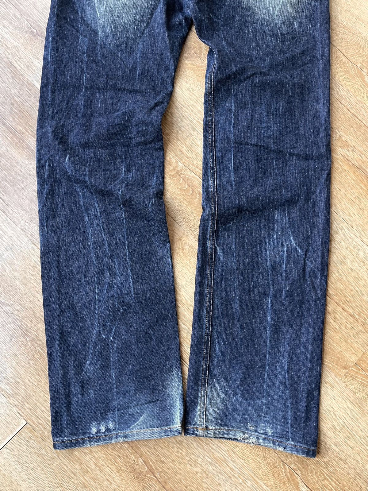 G-Star G-Star Raw Distressed Denim Jeans y2k Grunge Size US 34 / EU 50 - 9 Thumbnail