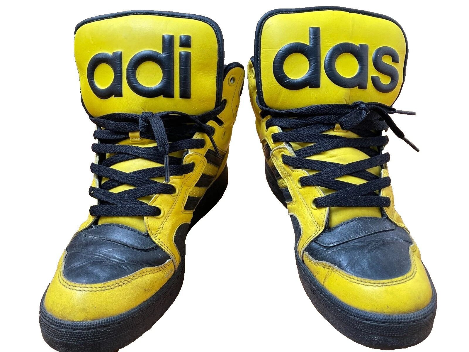 Adidas × Jeremy Scott Adidas sneakers Jeremy Scott Instinct Top shoes ObyO V24530 Size US 9.5 / EU 42-43 - 1 Thumbnail