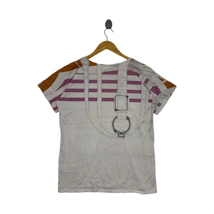 Hermes Vintage HERMES PARIS BAROQUE Made In France Tee Shirt Size S / US 4 / IT 40 - 3 Thumbnail