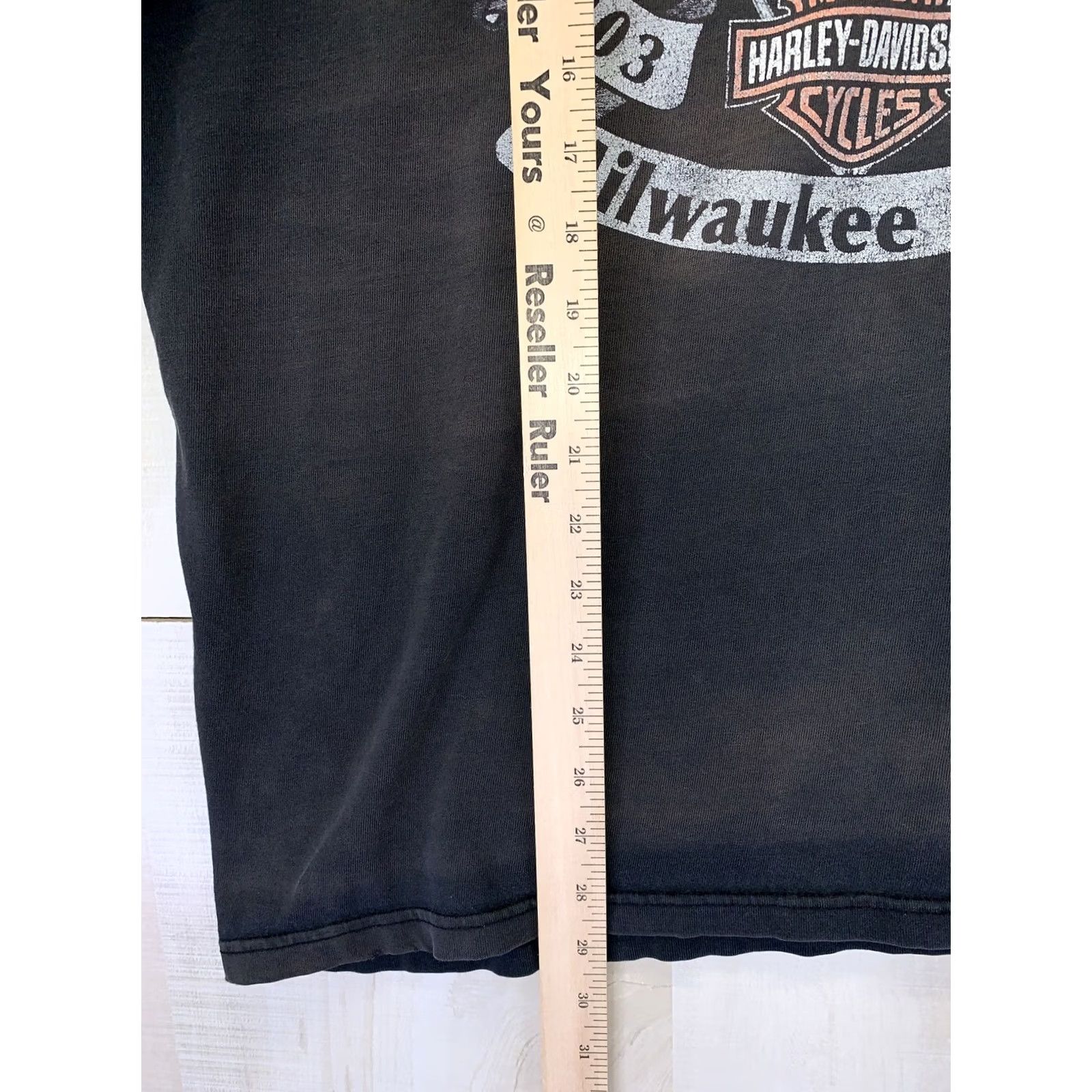 Harley Davidson VINTAGE Harley-Davidson Milwaukee 100th Anniversary T Shirt Mens XL Black Short Sleeve Crew Neck Logo 100th Anniversary Size US XL / EU 56 / 4 - 5 Thumbnail