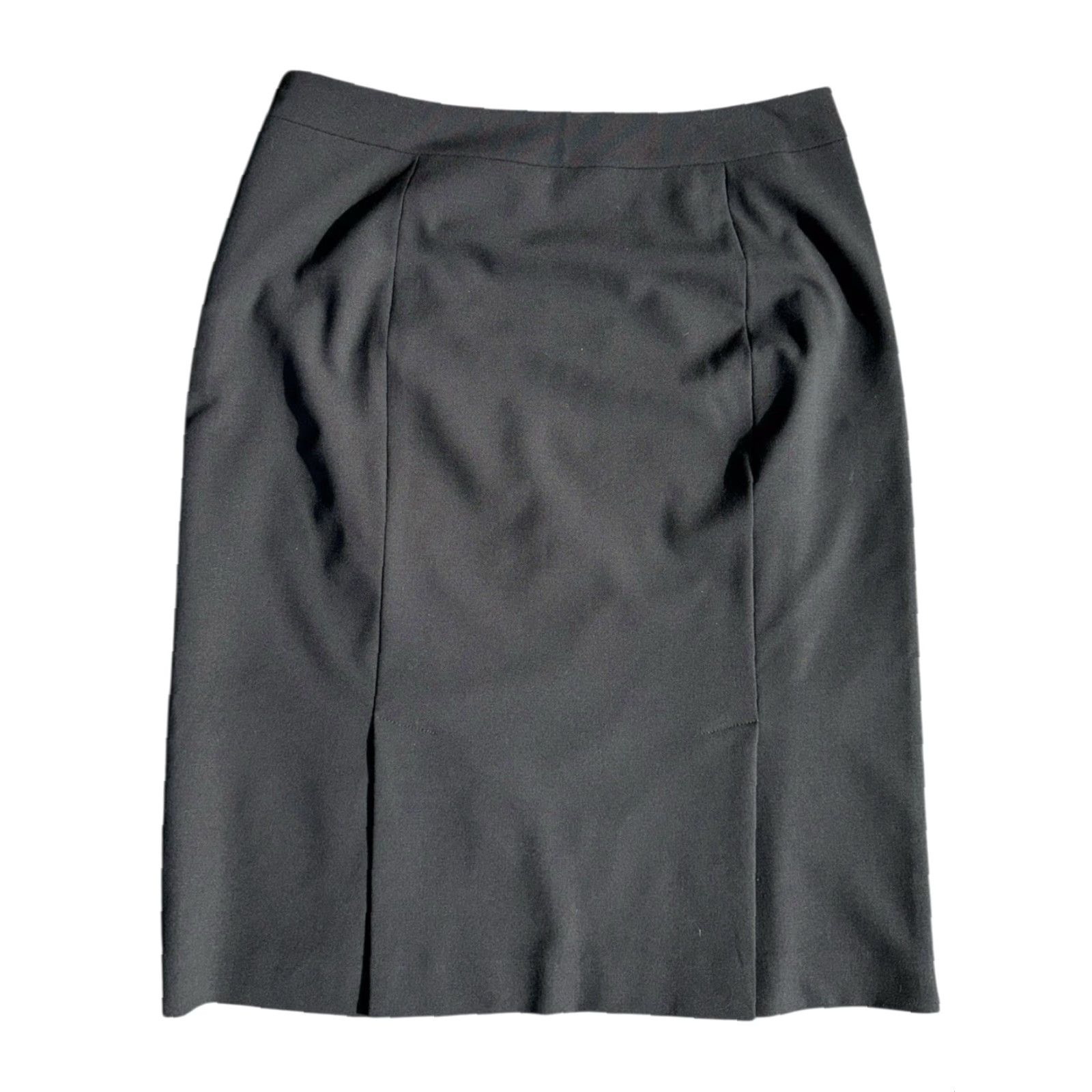 Vintage Lafayette 148 New York Pencil Skirt Black Size 8 Women Knee Length Skirt Regular 8 Mens? Women Size 30" / US 8 / IT 44 - 2 Thumbnail