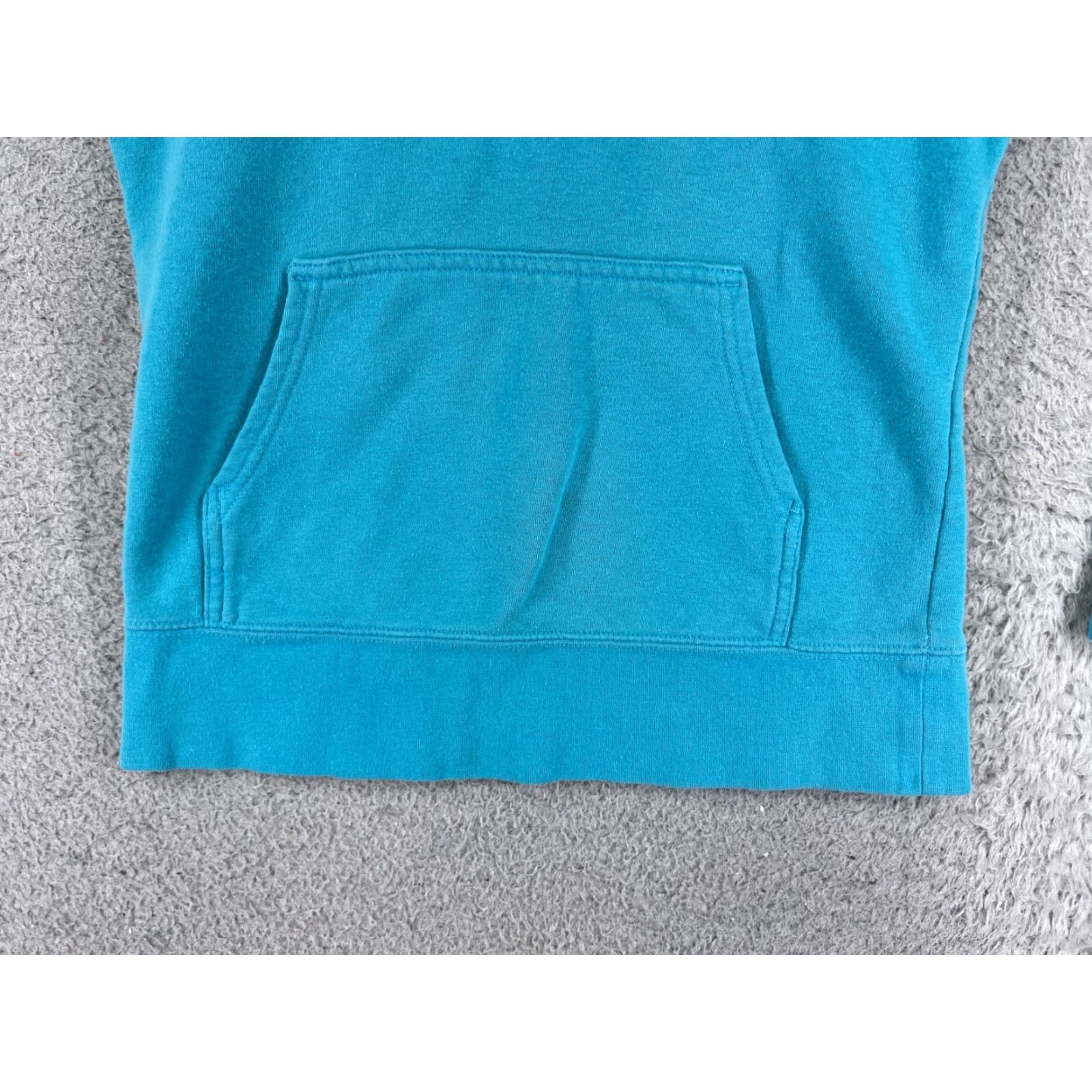 The North Face The North Face Hoodie Womens XS Blue Logo Cotton Blend READ Size XS / US 0-2 / IT 36-38 - 5 Thumbnail